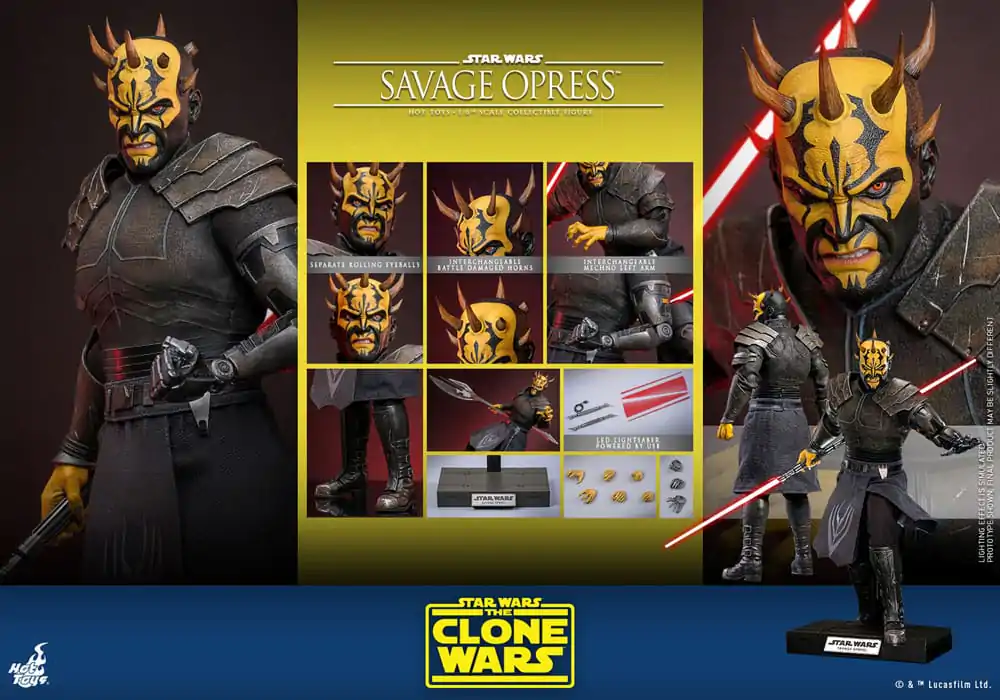 Star Wars: The Clone Wars Figurka Akcji 1/6 Savage Opress 34 cm zdjęcie produktu