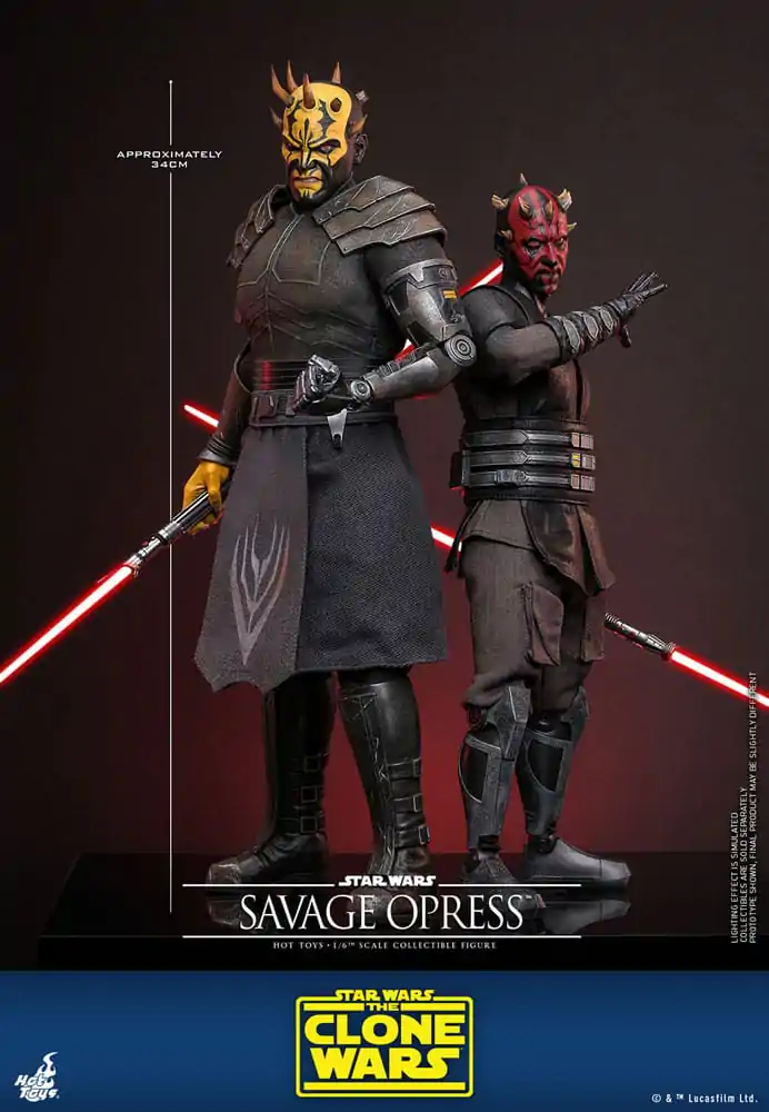 Star Wars: The Clone Wars Figurka Akcji 1/6 Savage Opress 34 cm zdjęcie produktu