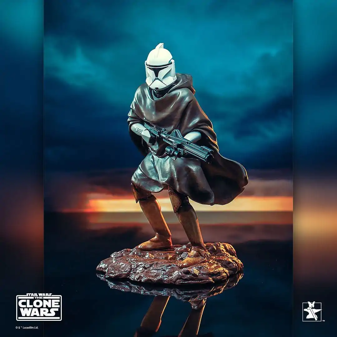 Star Wars: The Clone Wars Statua 1/7 Hawkbat Battalion Clone Trooper 2019 Premier Guild Membership Gift 25 cm zdjęcie produktu