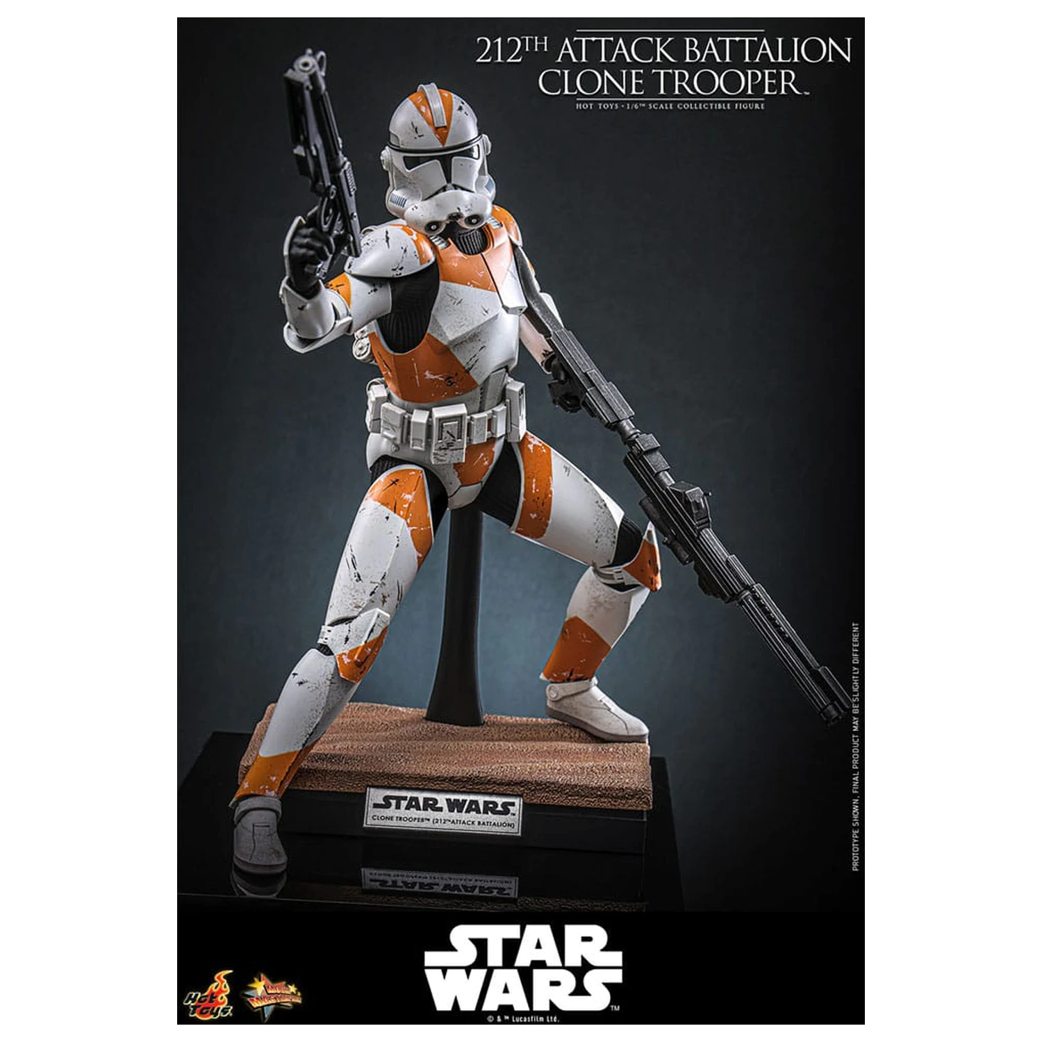 Star Wars: The Clone Wars figurka akcji 1/6 212th Attack Battalion Clone Trooper 30 cm zdjęcie produktu