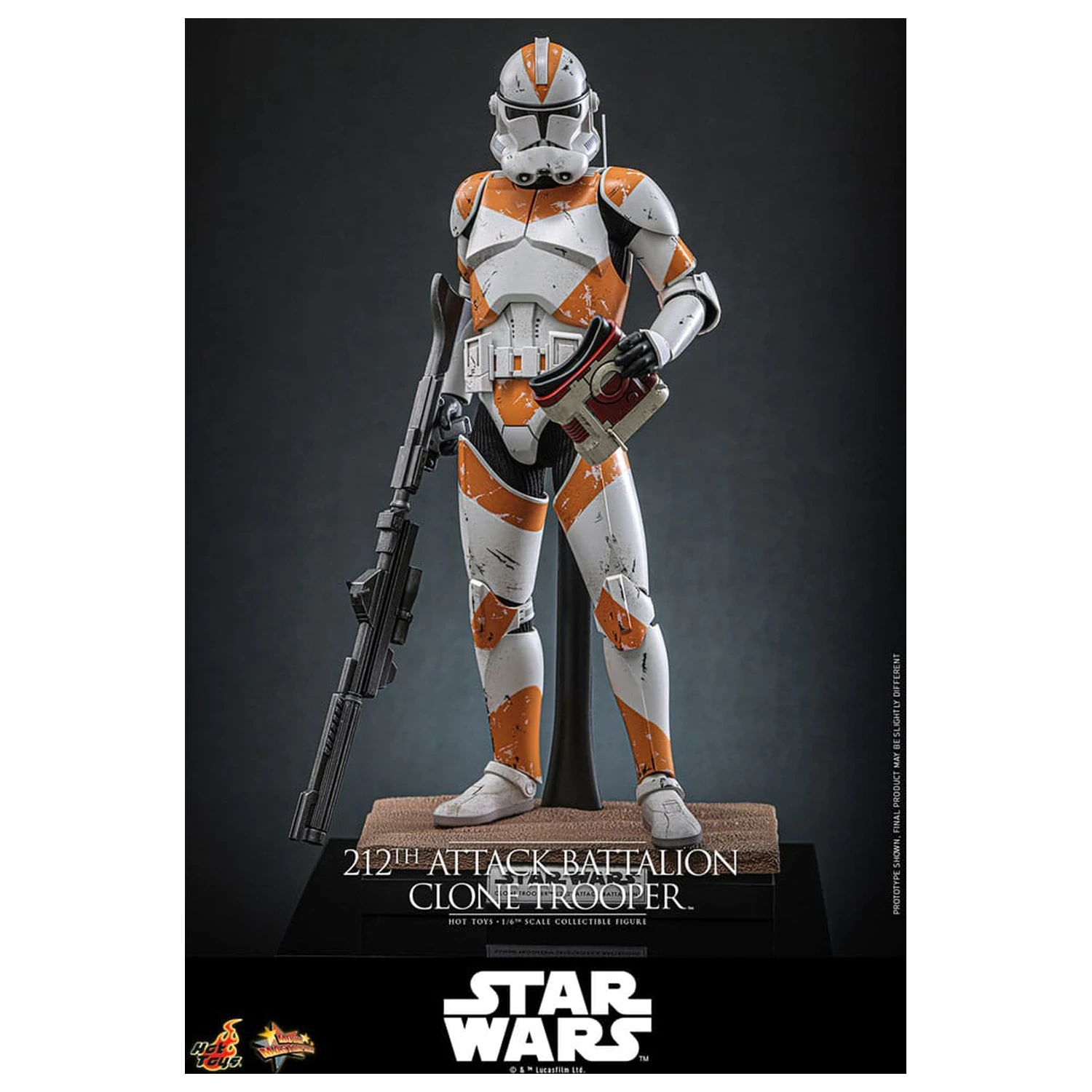 Star Wars: The Clone Wars figurka 1/6 212th Attack Battalion Clone Trooper Deluxe Version 30 cm zdjęcie produktu