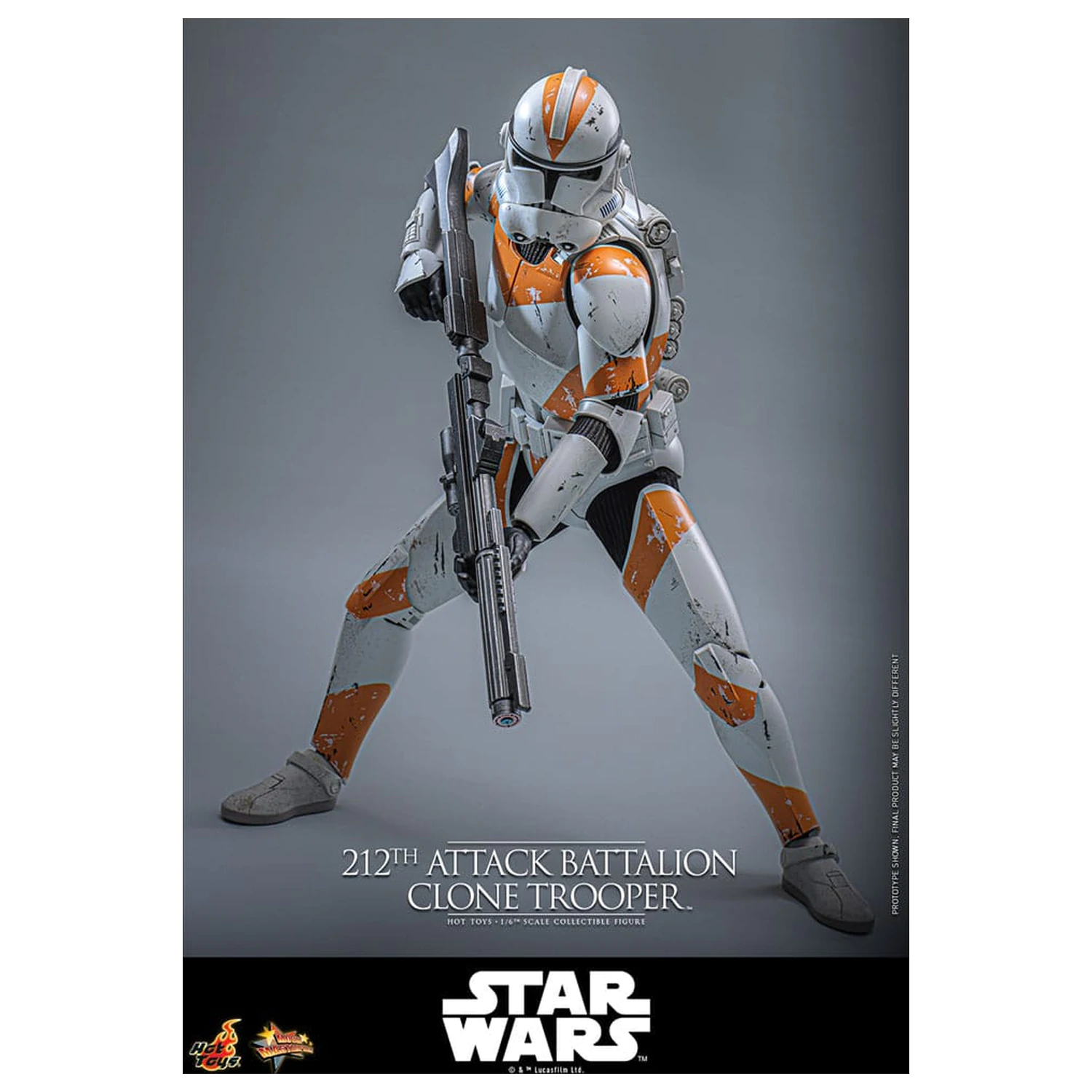 Star Wars: The Clone Wars figurka 1/6 212th Attack Battalion Clone Trooper Deluxe Version 30 cm zdjęcie produktu