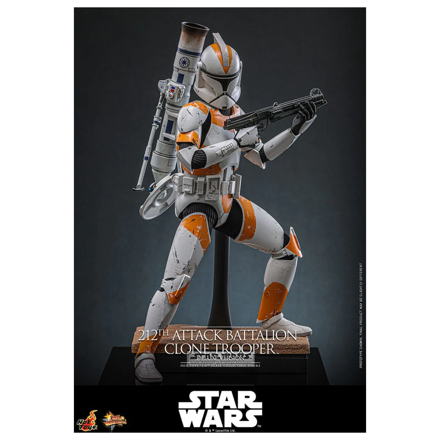 Star Wars: The Clone Wars figurka 1/6 212th Attack Battalion Clone Trooper Deluxe Version 30 cm zdjęcie produktu
