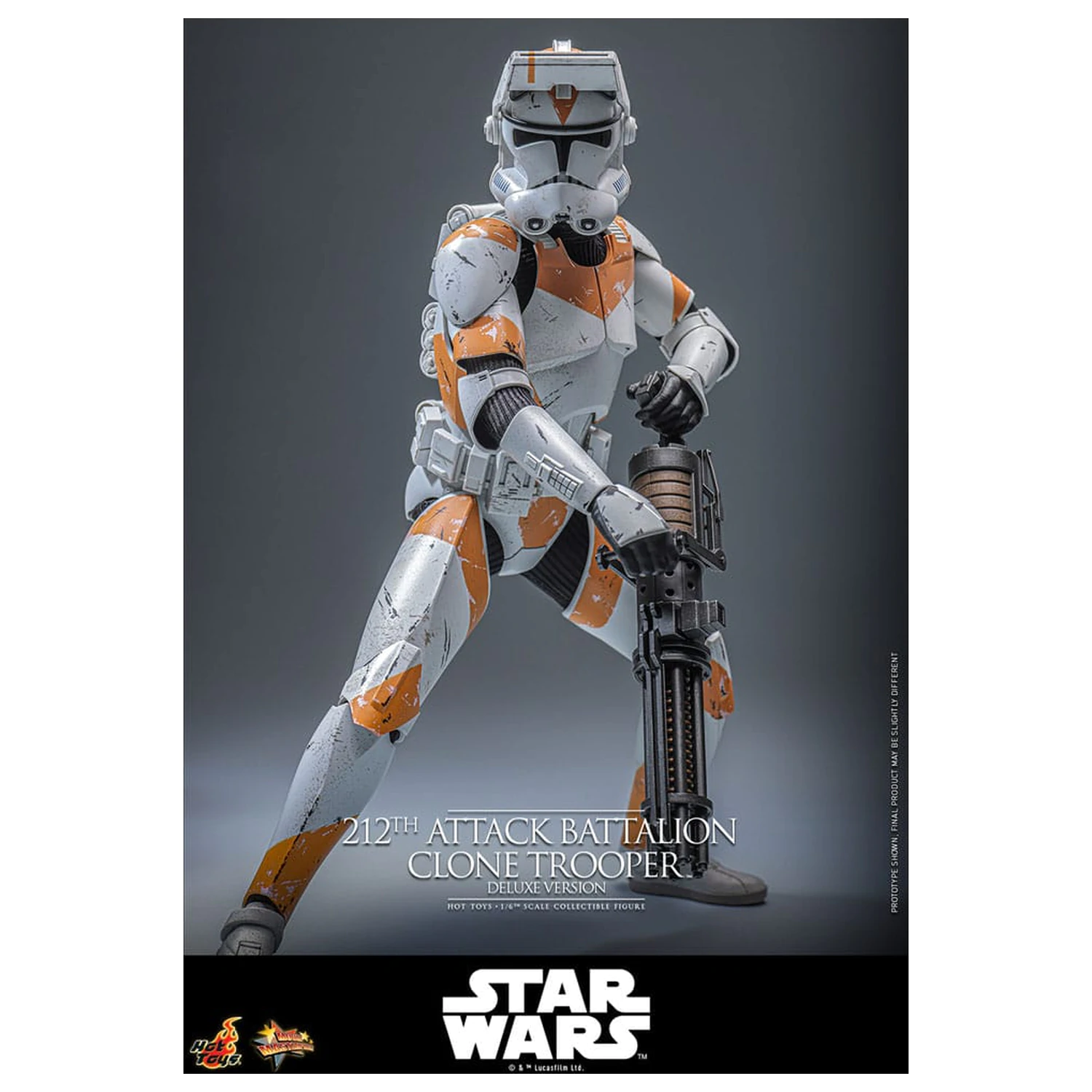 Star Wars: The Clone Wars figurka 1/6 212th Attack Battalion Clone Trooper Deluxe Version 30 cm zdjęcie produktu