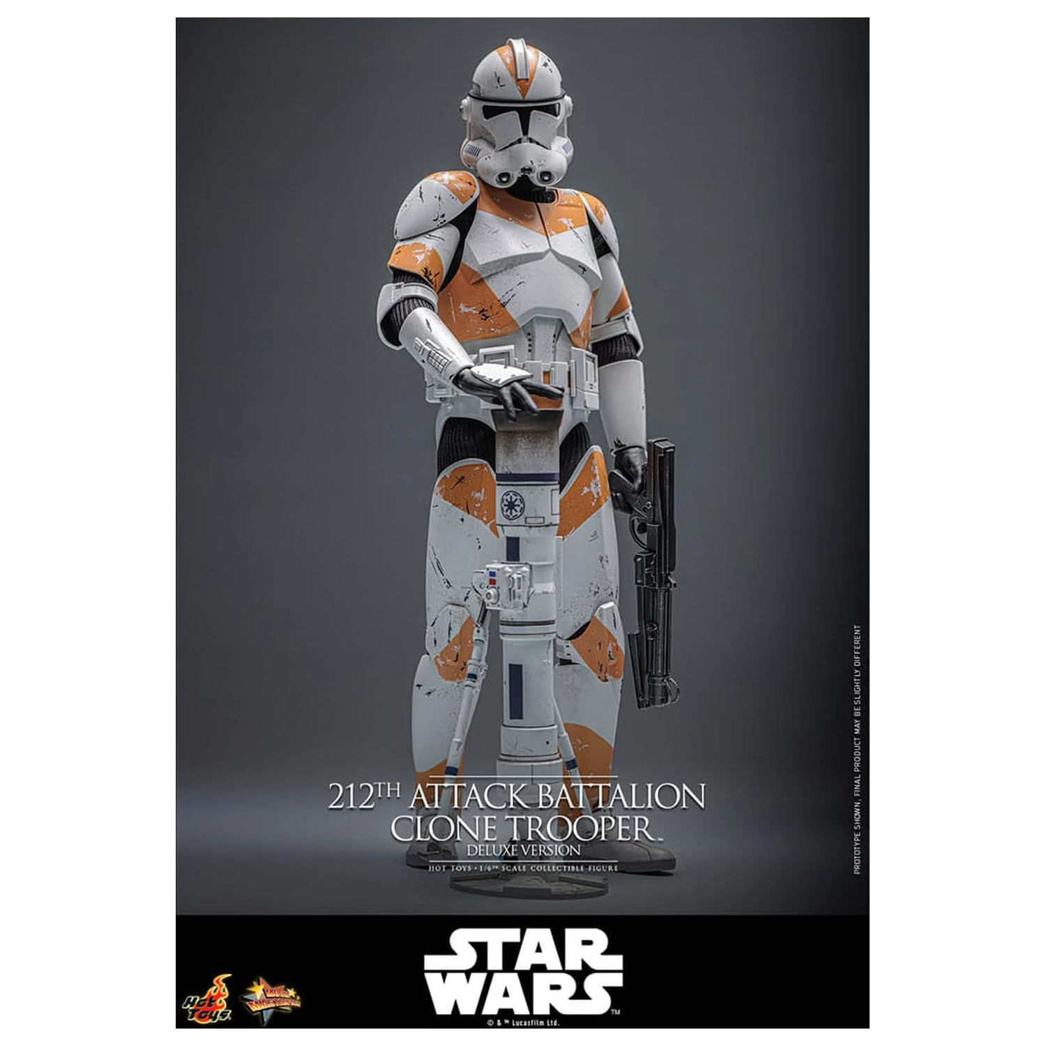 Star Wars: The Clone Wars figurka 1/6 212th Attack Battalion Clone Trooper Deluxe Version 30 cm zdjęcie produktu