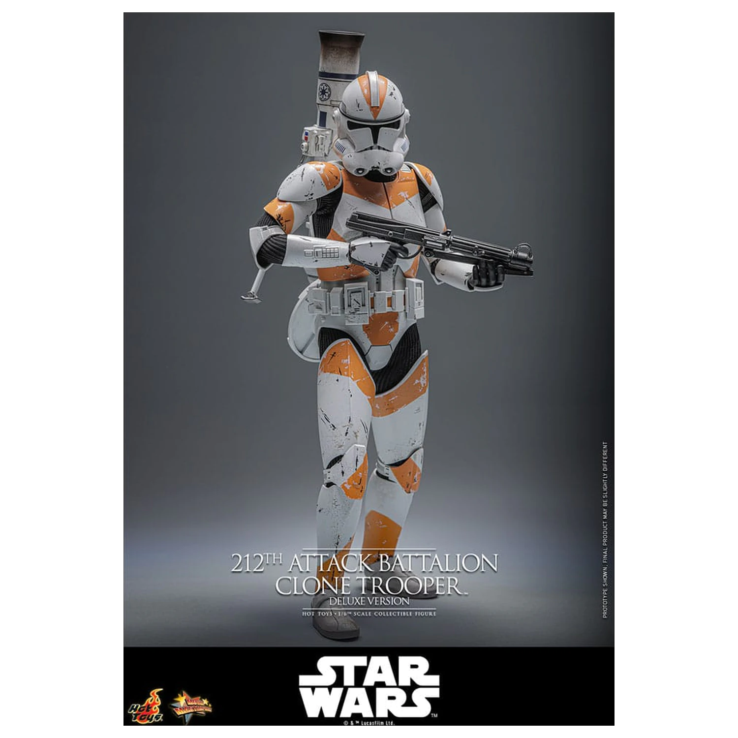 Star Wars: The Clone Wars figurka 1/6 212th Attack Battalion Clone Trooper Deluxe Version 30 cm zdjęcie produktu
