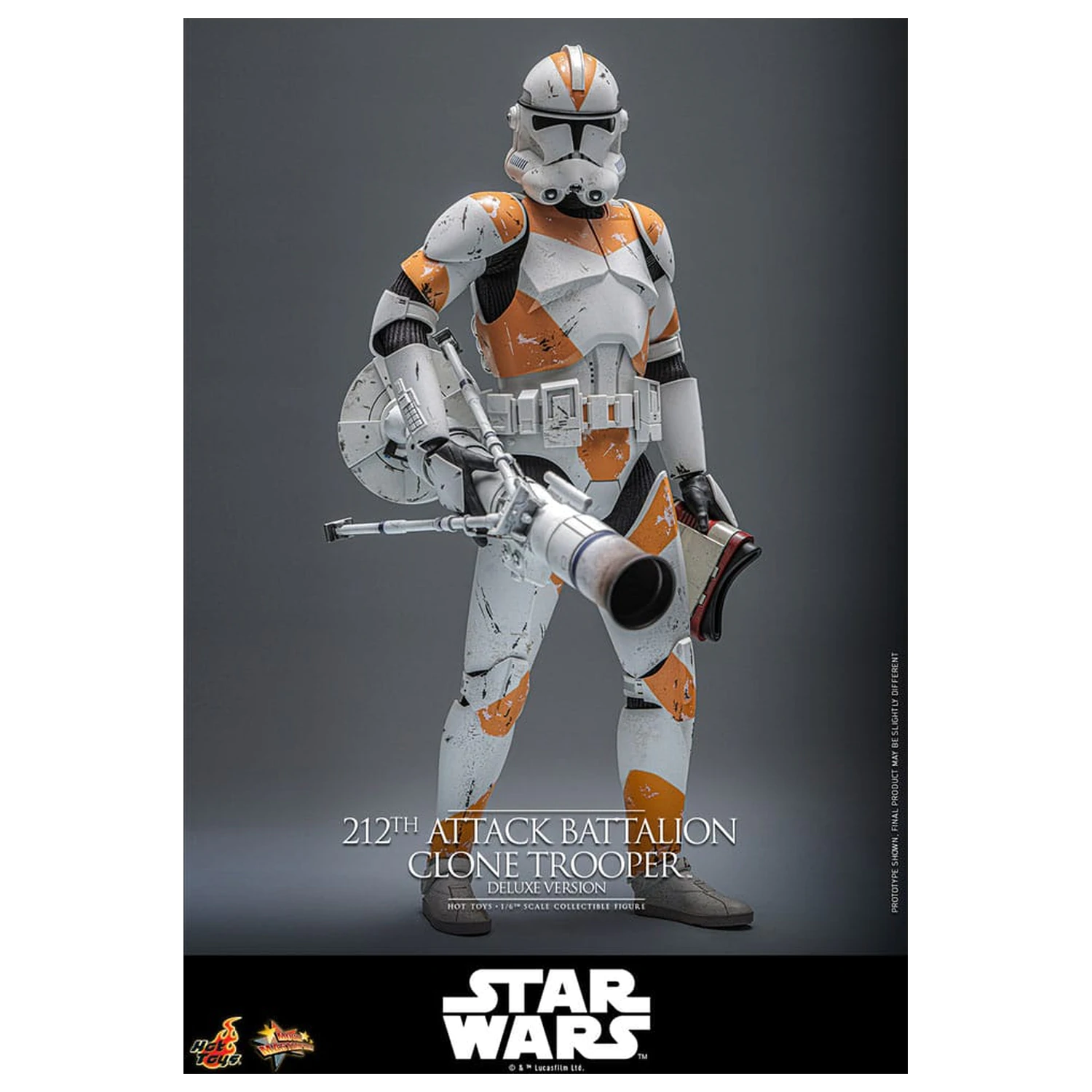 Star Wars: The Clone Wars figurka 1/6 212th Attack Battalion Clone Trooper Deluxe Version 30 cm zdjęcie produktu