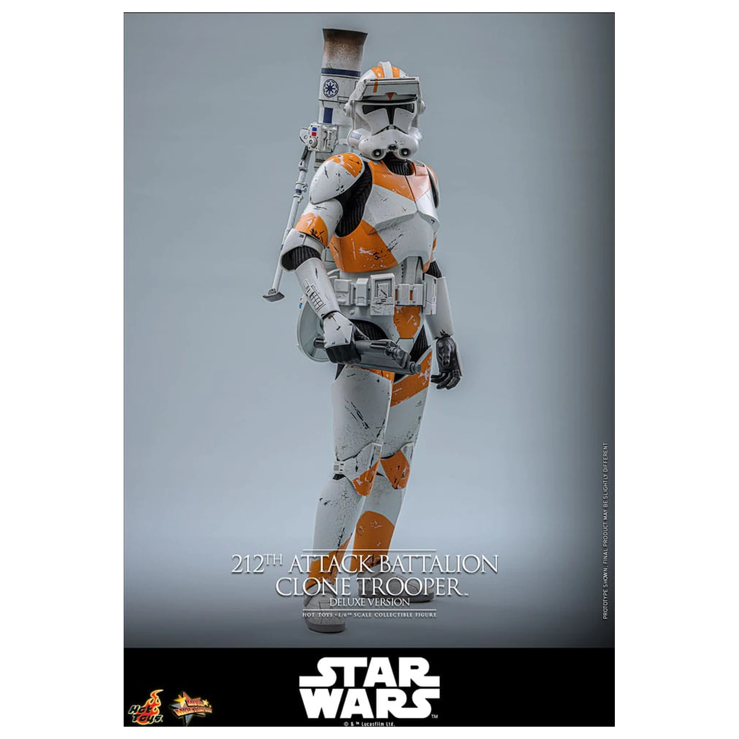 Star Wars: The Clone Wars figurka 1/6 212th Attack Battalion Clone Trooper Deluxe Version 30 cm zdjęcie produktu