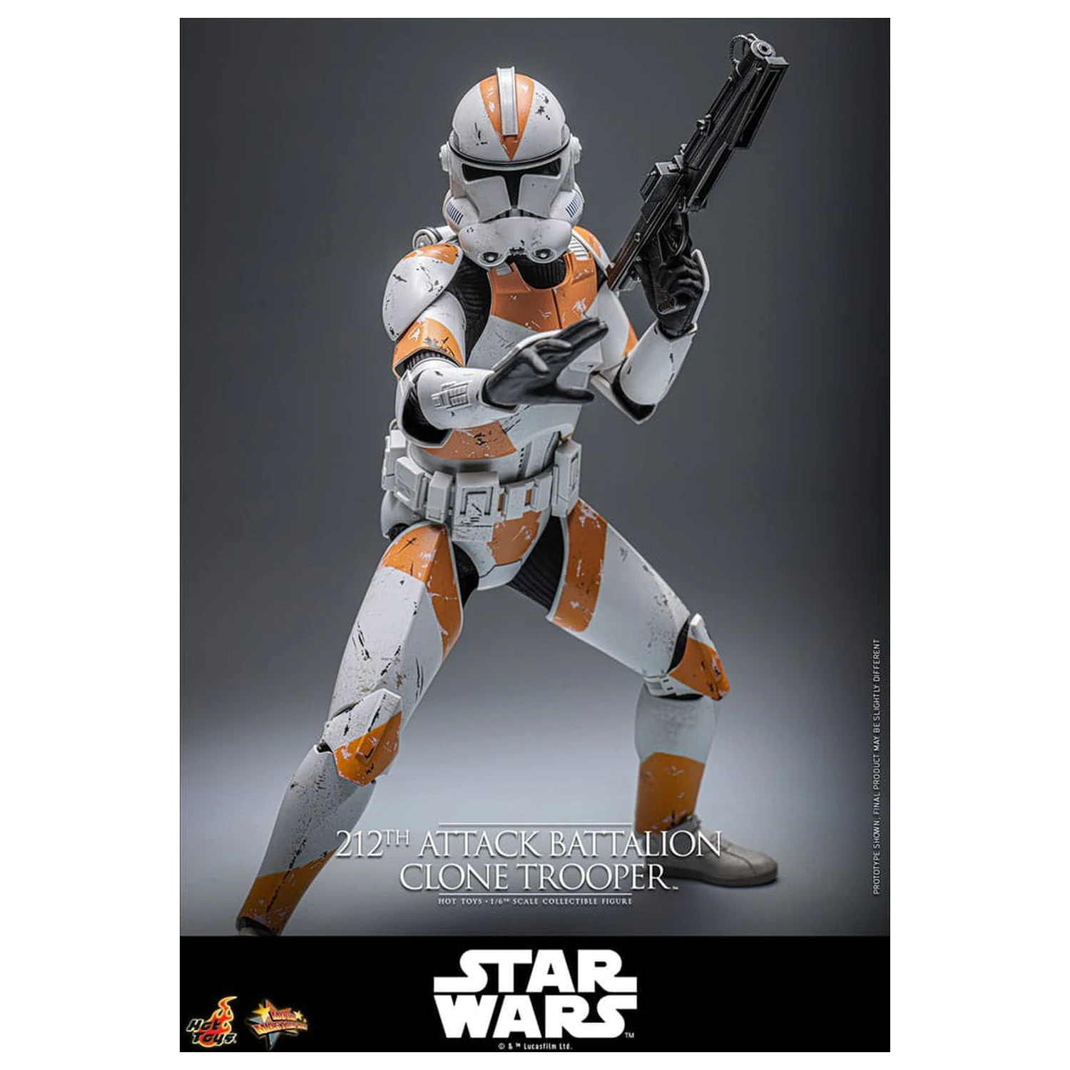 Star Wars: The Clone Wars figurka 1/6 212th Attack Battalion Clone Trooper Deluxe Version 30 cm zdjęcie produktu