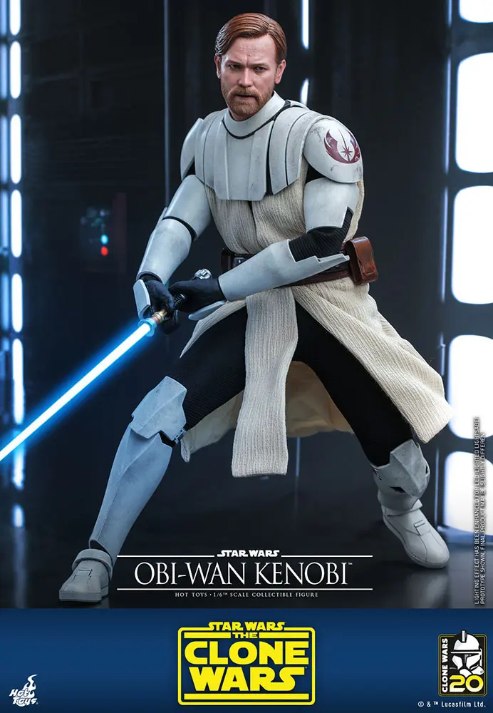 Star Wars The Clone Wars Figurka Akcji 1/6 Obi-Wan Kenobi 30 cm zdjęcie produktu