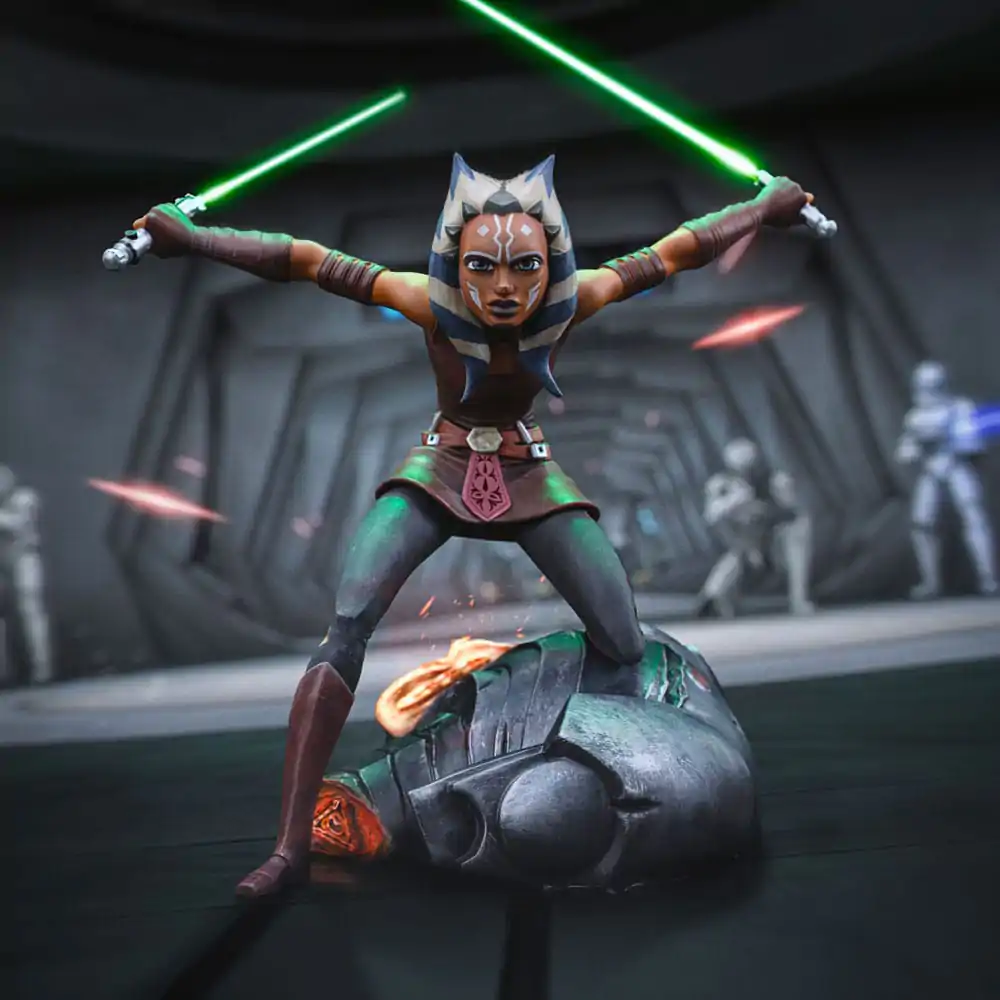 Star Wars: The Clone Wars Statua Art Scale 1/10 Ahsoka Tano 19 cm zdjęcie produktu