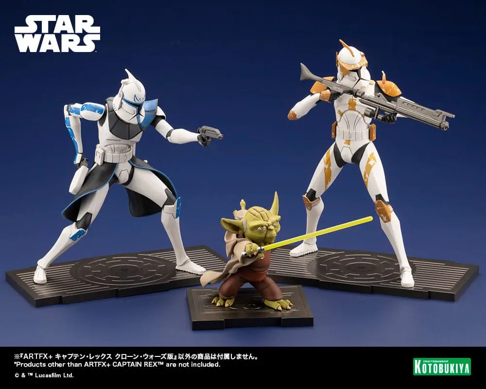 Star Wars The Clone Wars ARTFX Statuetka 1/10 Kapitan Rex 16 cm zdjęcie produktu