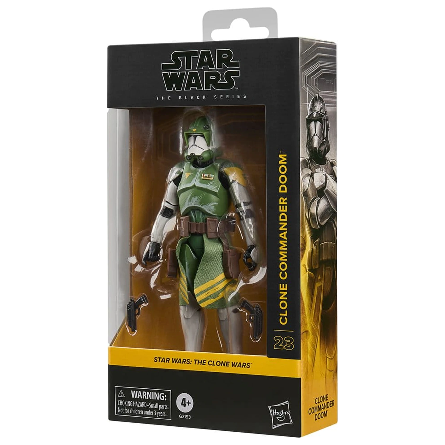 Star Wars: The Clone Wars Black Series Figurka akcji Clone Commander Doom 15 cm zdjęcie produktu