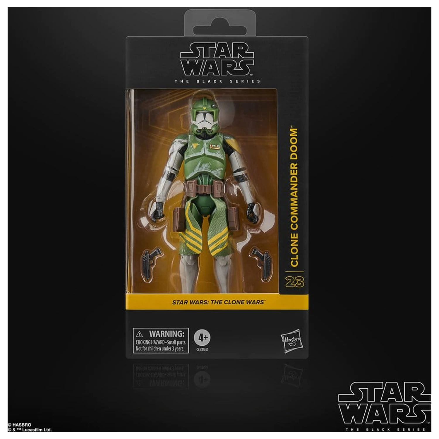 Star Wars: The Clone Wars Black Series Figurka akcji Clone Commander Doom 15 cm zdjęcie produktu