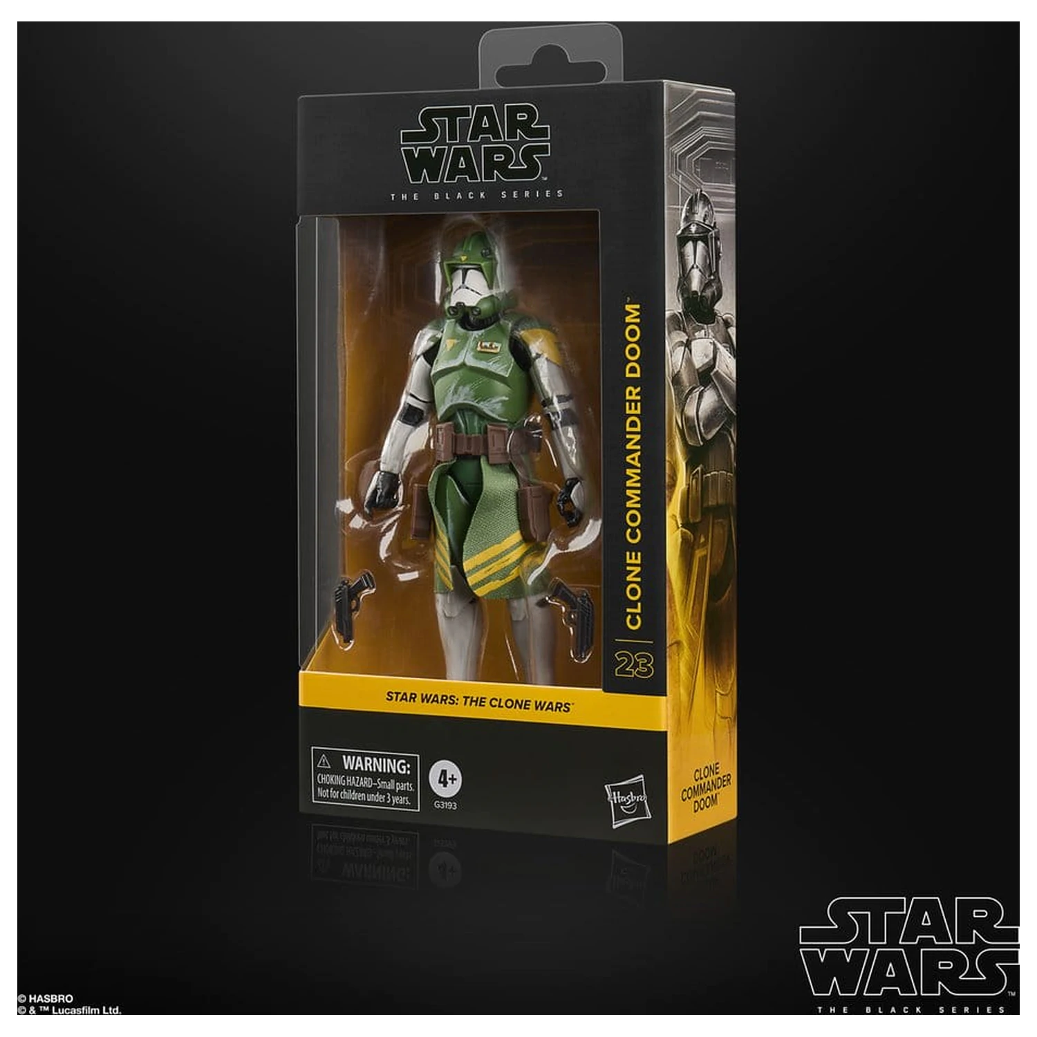 Star Wars: The Clone Wars Black Series Figurka akcji Clone Commander Doom 15 cm zdjęcie produktu