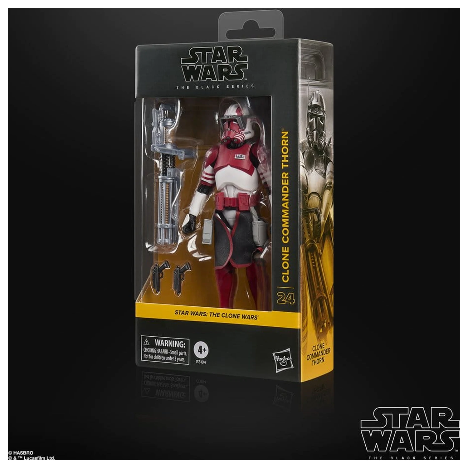 Star Wars: The Clone Wars Black Series Figurka Akcji Clone Commander Thorn 15 cm zdjęcie produktu