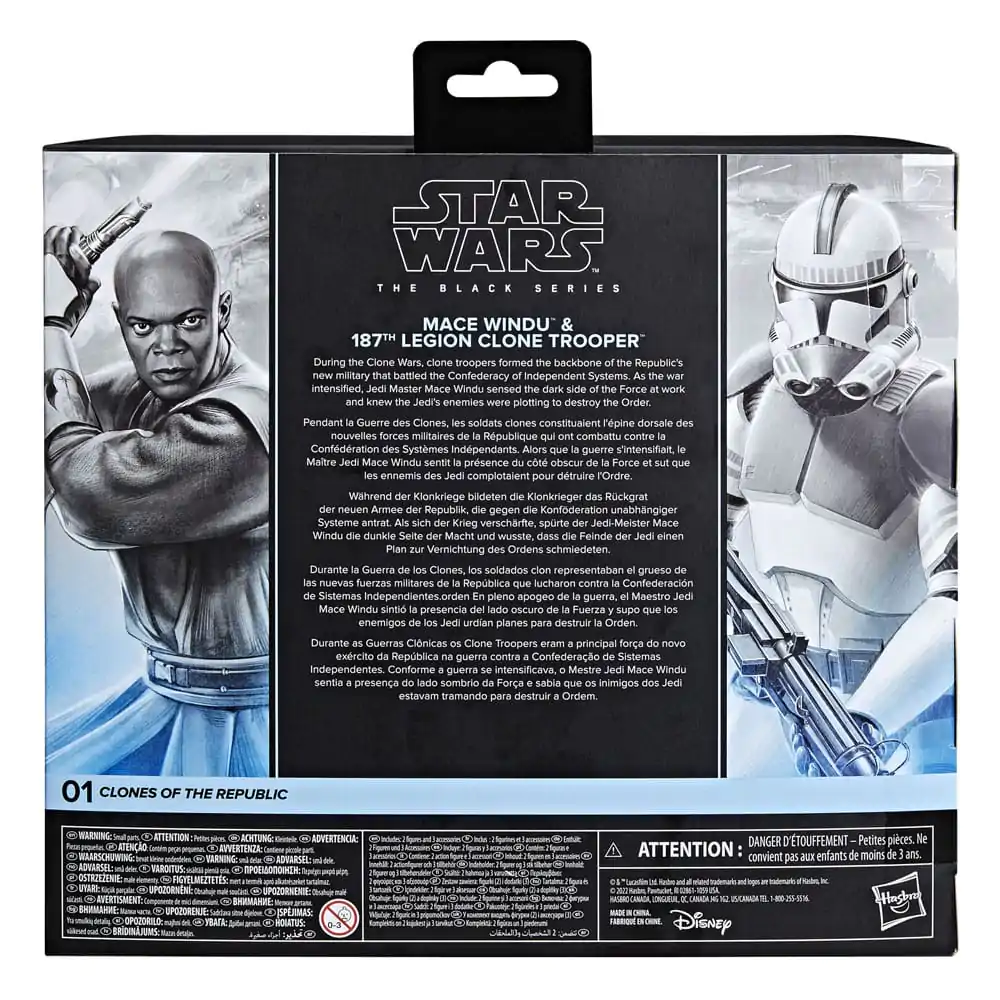 Star Wars: The Clone Wars Black Series Figurka Akcji 2-Pack Clones of the Republic 15 cm zdjęcie produktu