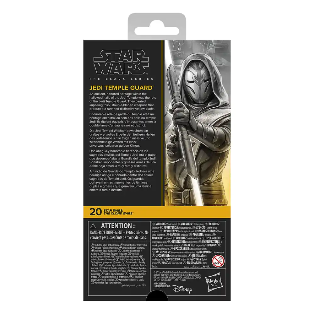 Star Wars: The Clone Wars Black Series Figurka Akcji Strażnika Świątyni Jedi 15 cm zdjęcie produktu