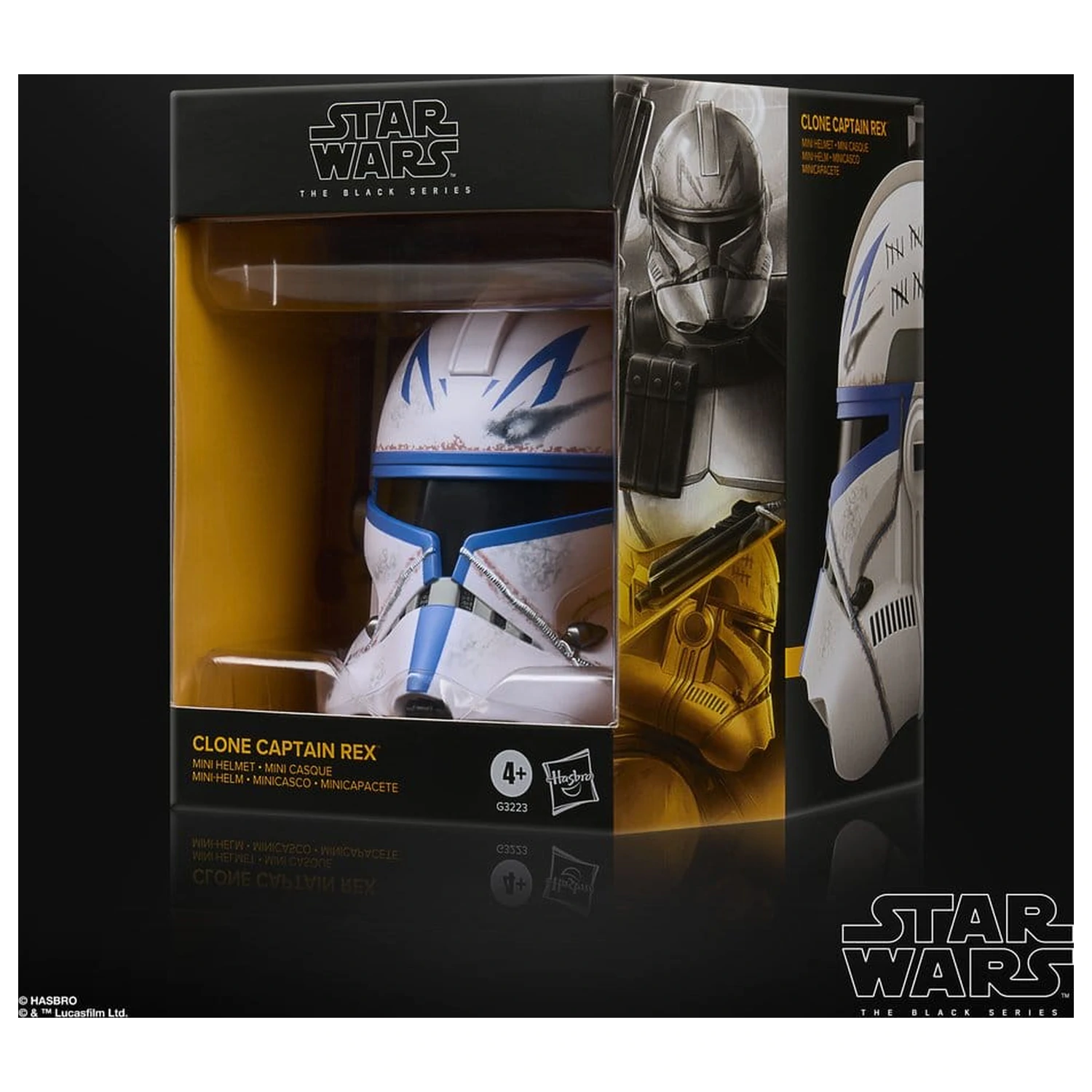 Star Wars: The Clone Wars Black Series Mini Hełm Clone Captain Rex 15 cm zdjęcie produktu