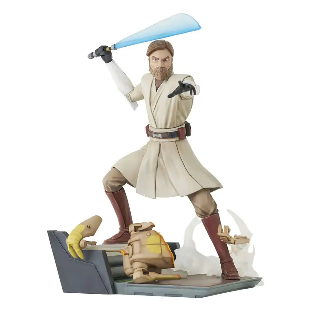 Star Wars: The Clone Wars Deluxe Gallery Figurka PVC Generał Obi-Wan Kenobi 23 cm zdjęcie produktu