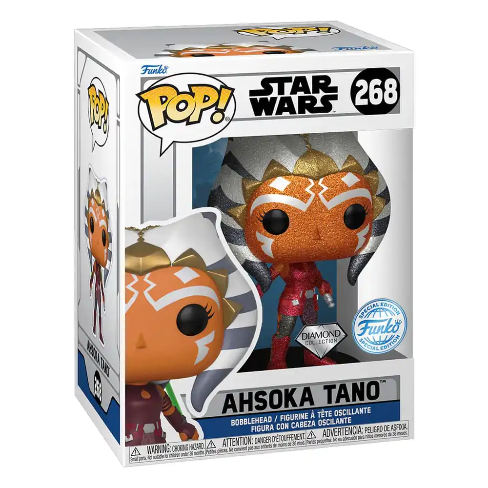 Star Wars: The Clone Wars Funko POP! Figurka Winylowa Ahsoka (DGLT) Ekskluzywna 9 cm zdjęcie produktu
