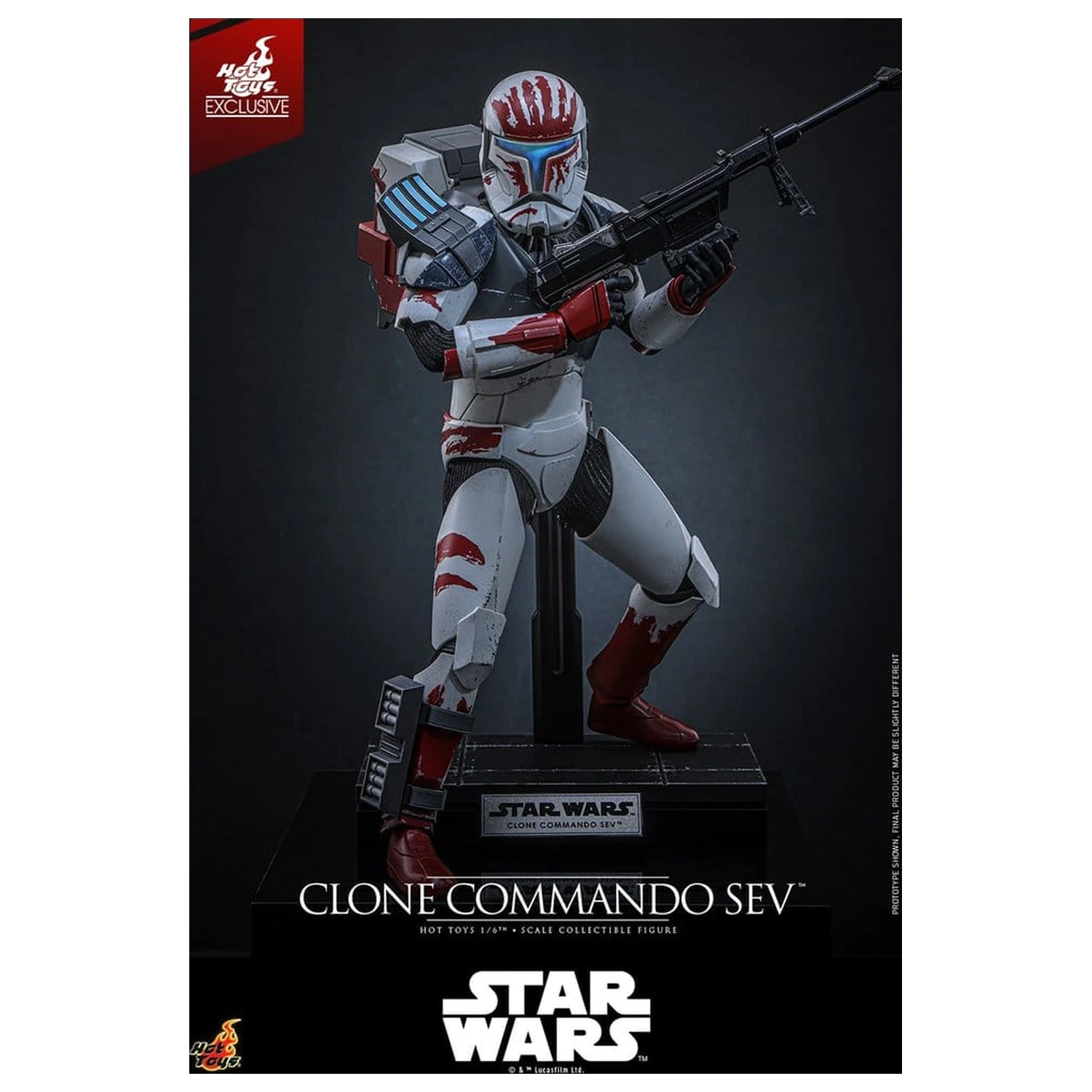 Star Wars: The Clone Wars Television Masterpiece figurka akcji 1/6 Clone Commando Sev 30 cm zdjęcie produktu