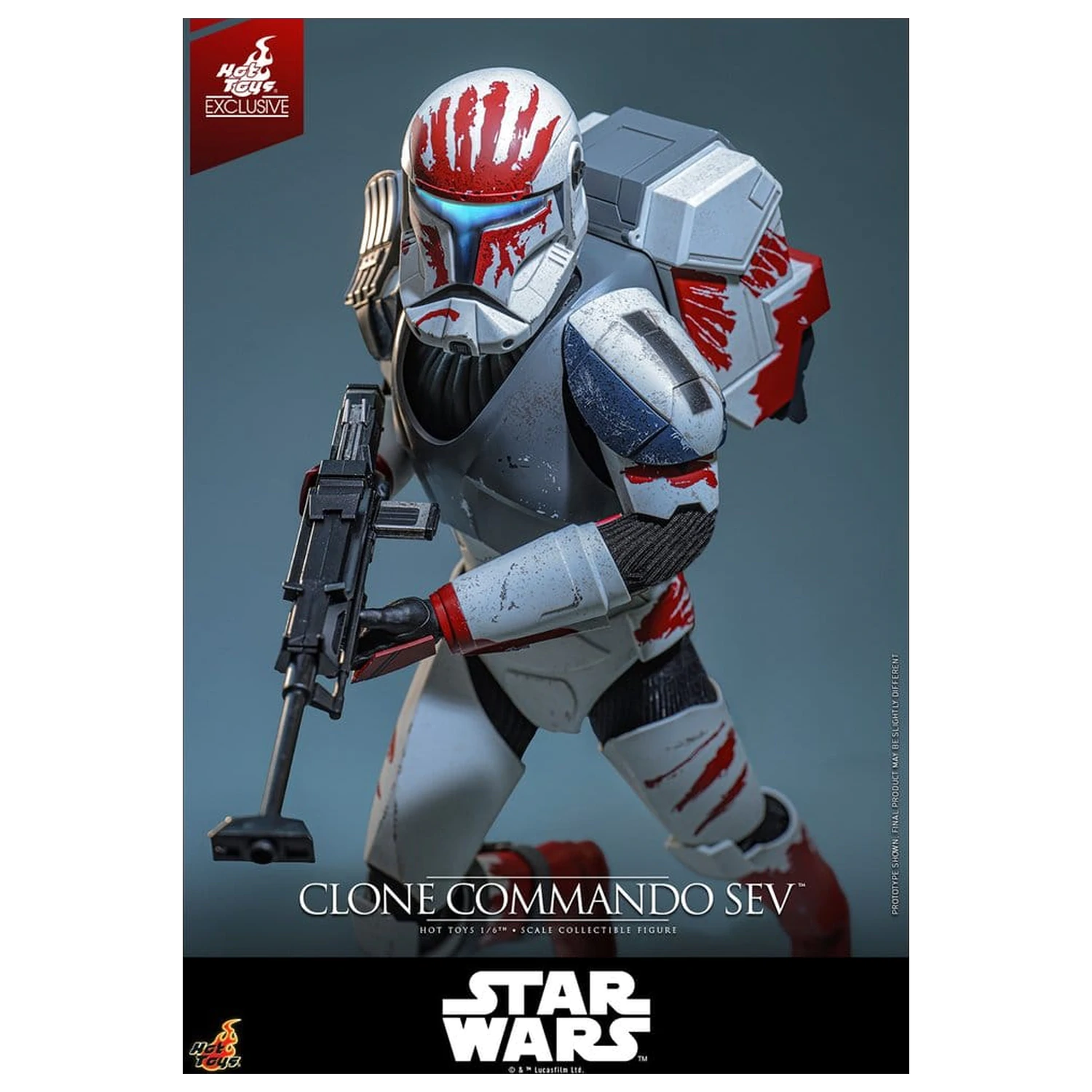 Star Wars: The Clone Wars Television Masterpiece figurka akcji 1/6 Clone Commando Sev 30 cm zdjęcie produktu