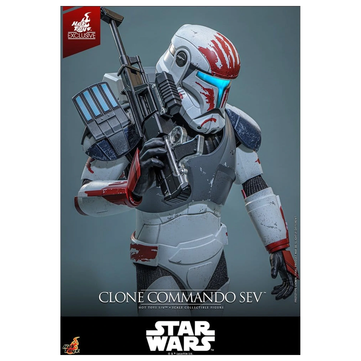 Star Wars: The Clone Wars Television Masterpiece figurka akcji 1/6 Clone Commando Sev 30 cm zdjęcie produktu