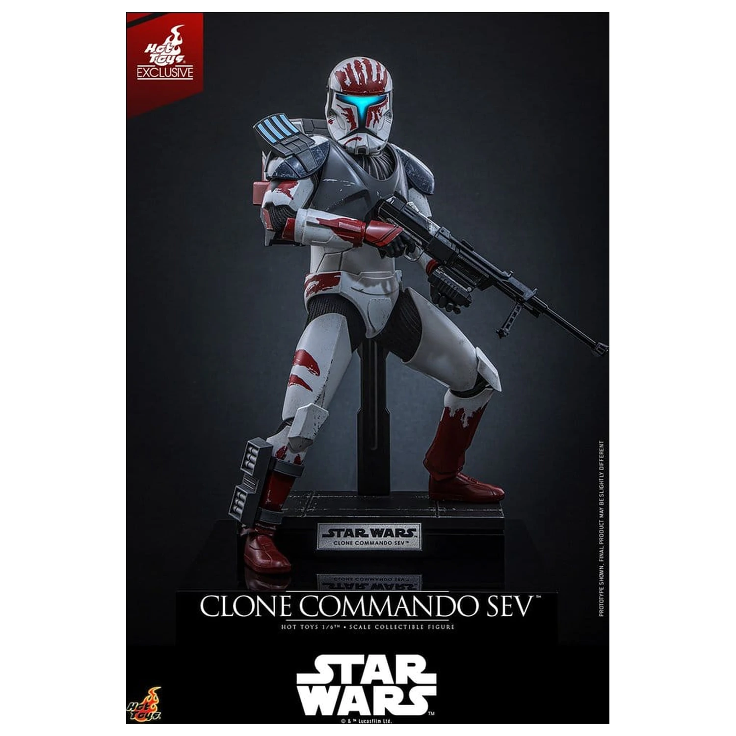 Star Wars: The Clone Wars Television Masterpiece figurka akcji 1/6 Clone Commando Sev 30 cm zdjęcie produktu