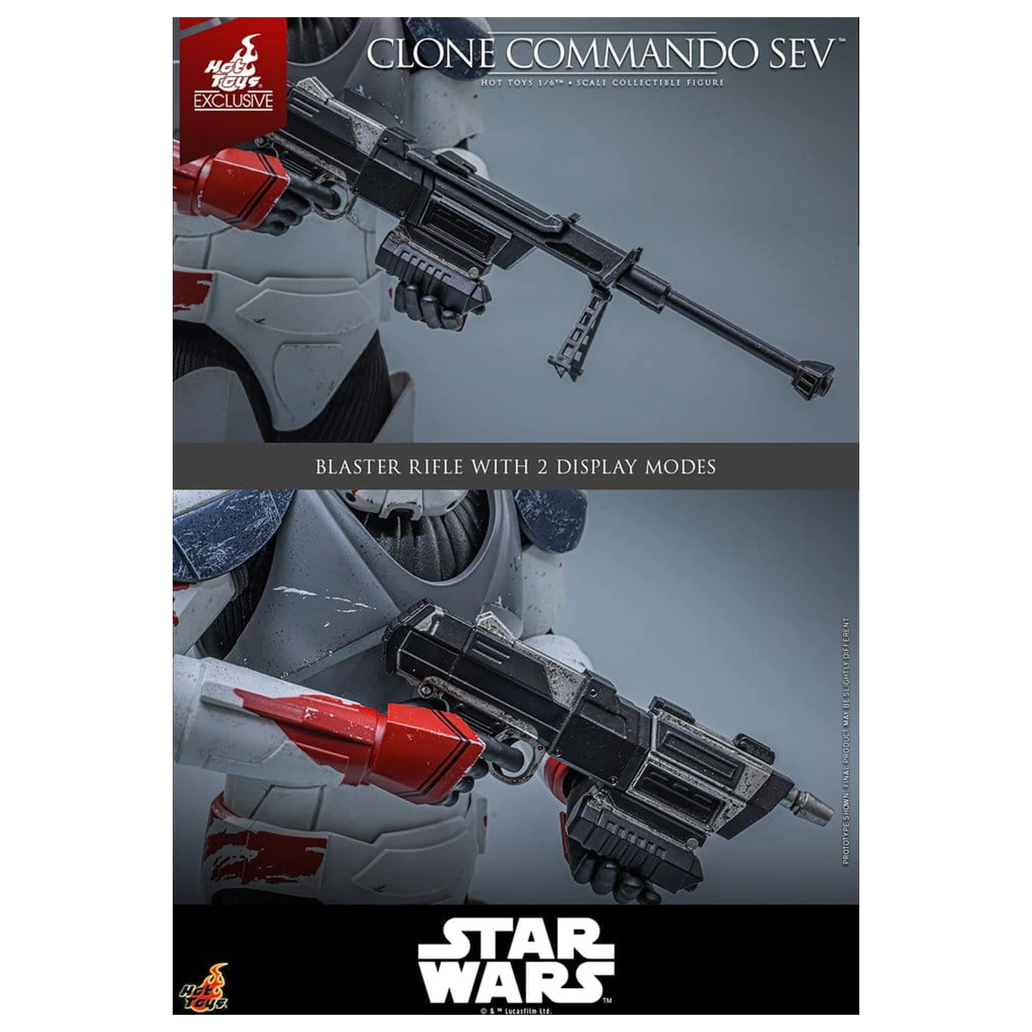 Star Wars: The Clone Wars Television Masterpiece figurka akcji 1/6 Clone Commando Sev 30 cm zdjęcie produktu