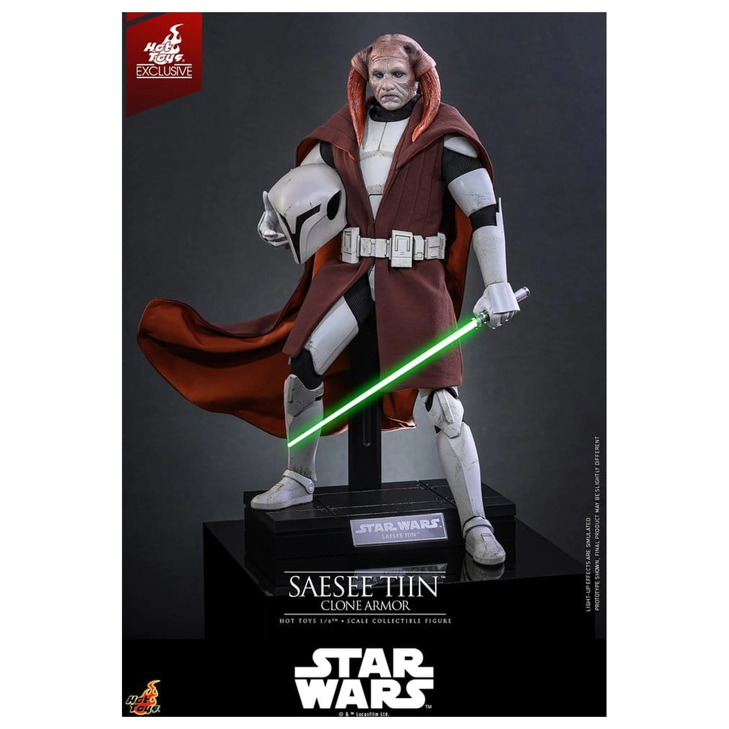 Star Wars: The Clone Wars Television arcydzieło figurka 1/6 Saesee Tiin (Clone Armor) 32 cm zdjęcie produktu