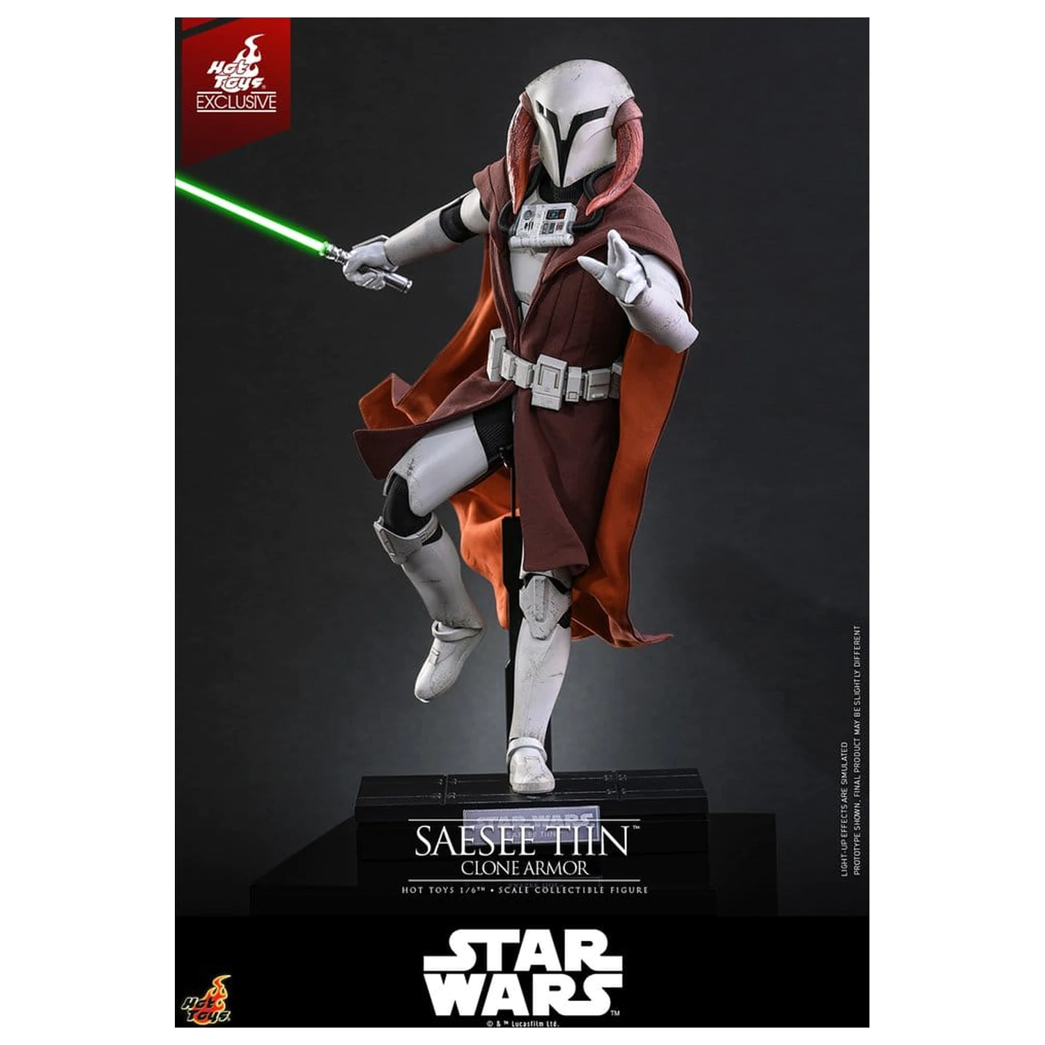Star Wars: The Clone Wars Television arcydzieło figurka 1/6 Saesee Tiin (Clone Armor) 32 cm zdjęcie produktu