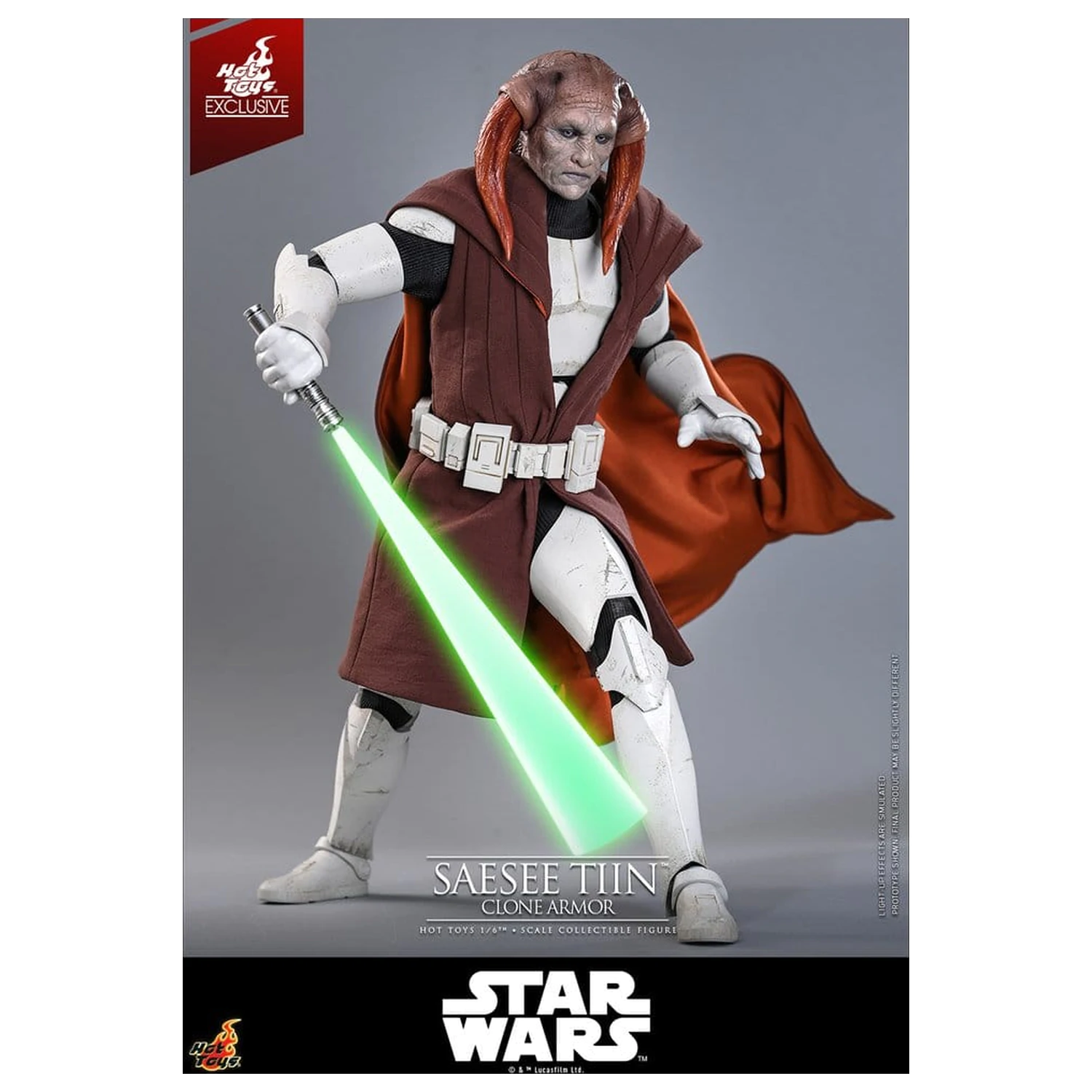 Star Wars: The Clone Wars Television arcydzieło figurka 1/6 Saesee Tiin (Clone Armor) 32 cm zdjęcie produktu