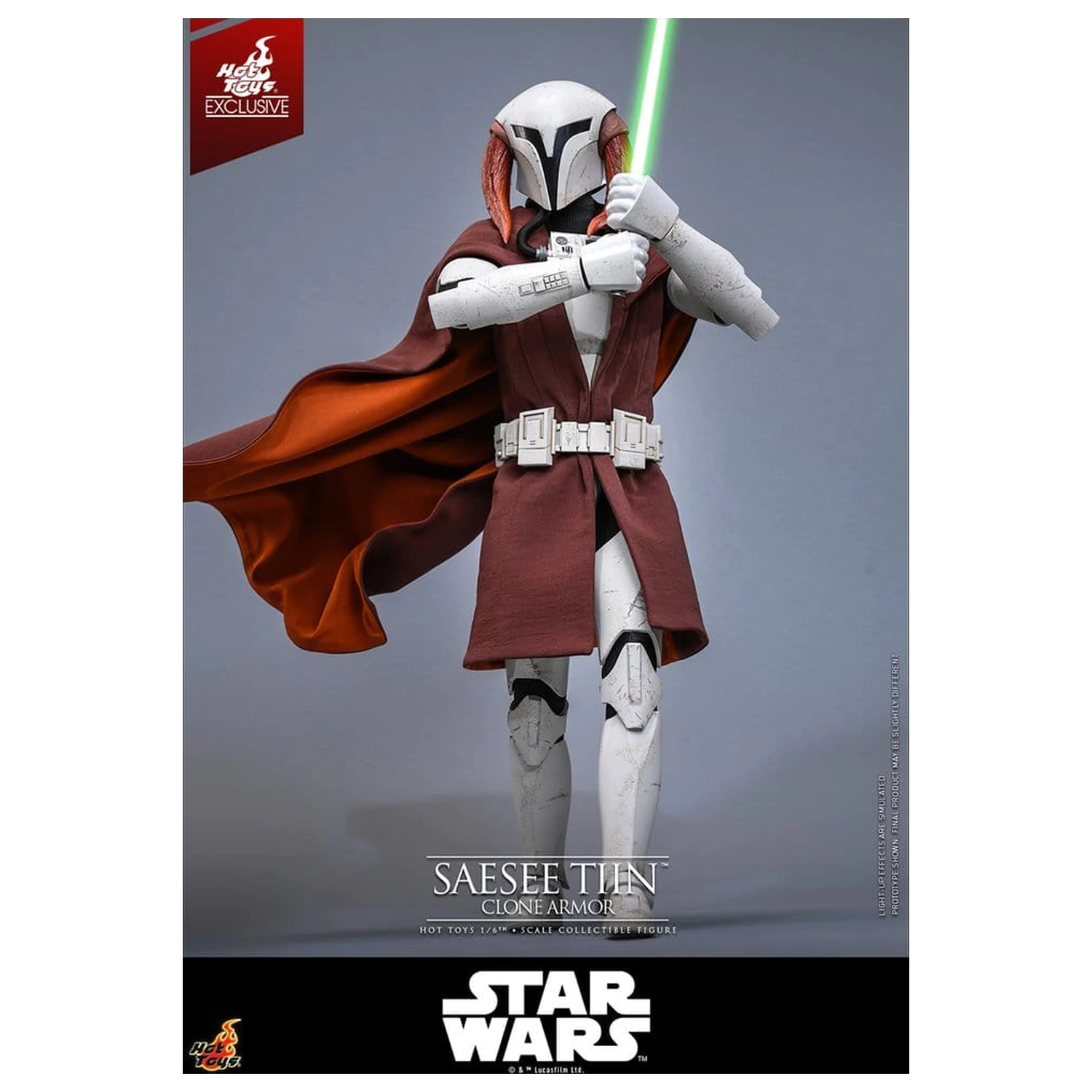 Star Wars: The Clone Wars Television arcydzieło figurka 1/6 Saesee Tiin (Clone Armor) 32 cm zdjęcie produktu
