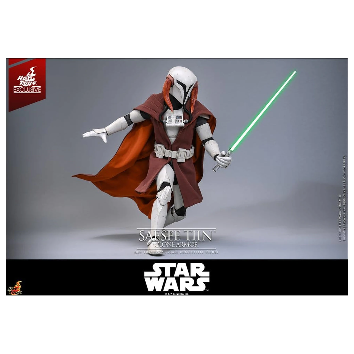 Star Wars: The Clone Wars Television arcydzieło figurka 1/6 Saesee Tiin (Clone Armor) 32 cm zdjęcie produktu