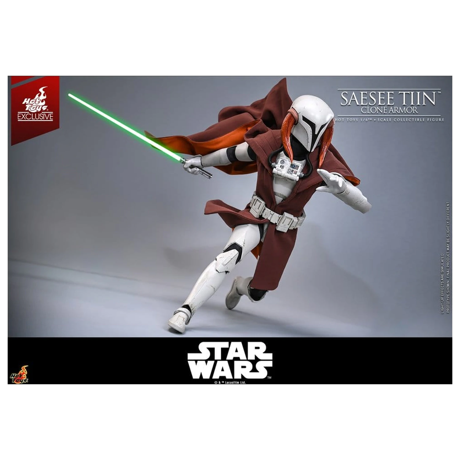 Star Wars: The Clone Wars Television arcydzieło figurka 1/6 Saesee Tiin (Clone Armor) 32 cm zdjęcie produktu