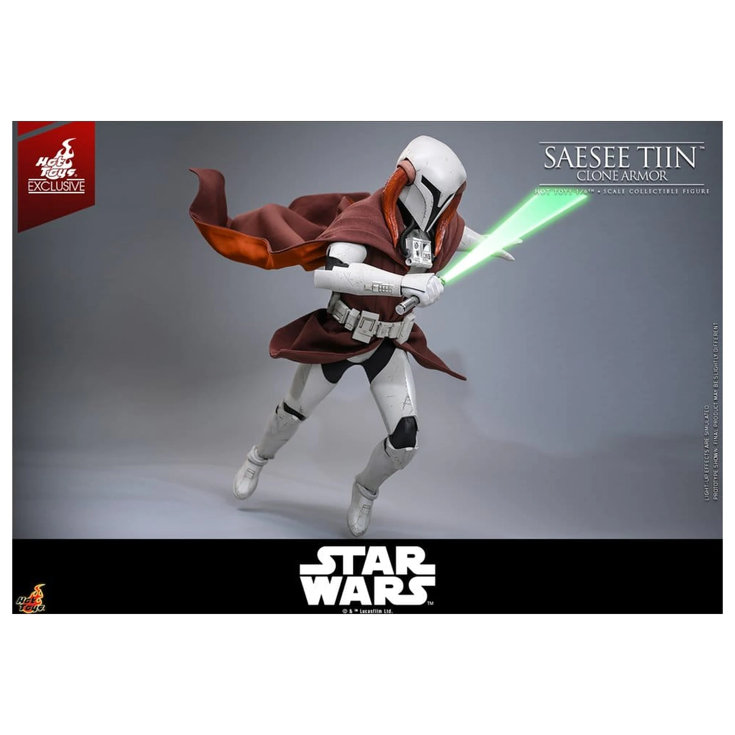 Star Wars: The Clone Wars Television arcydzieło figurka 1/6 Saesee Tiin (Clone Armor) 32 cm zdjęcie produktu