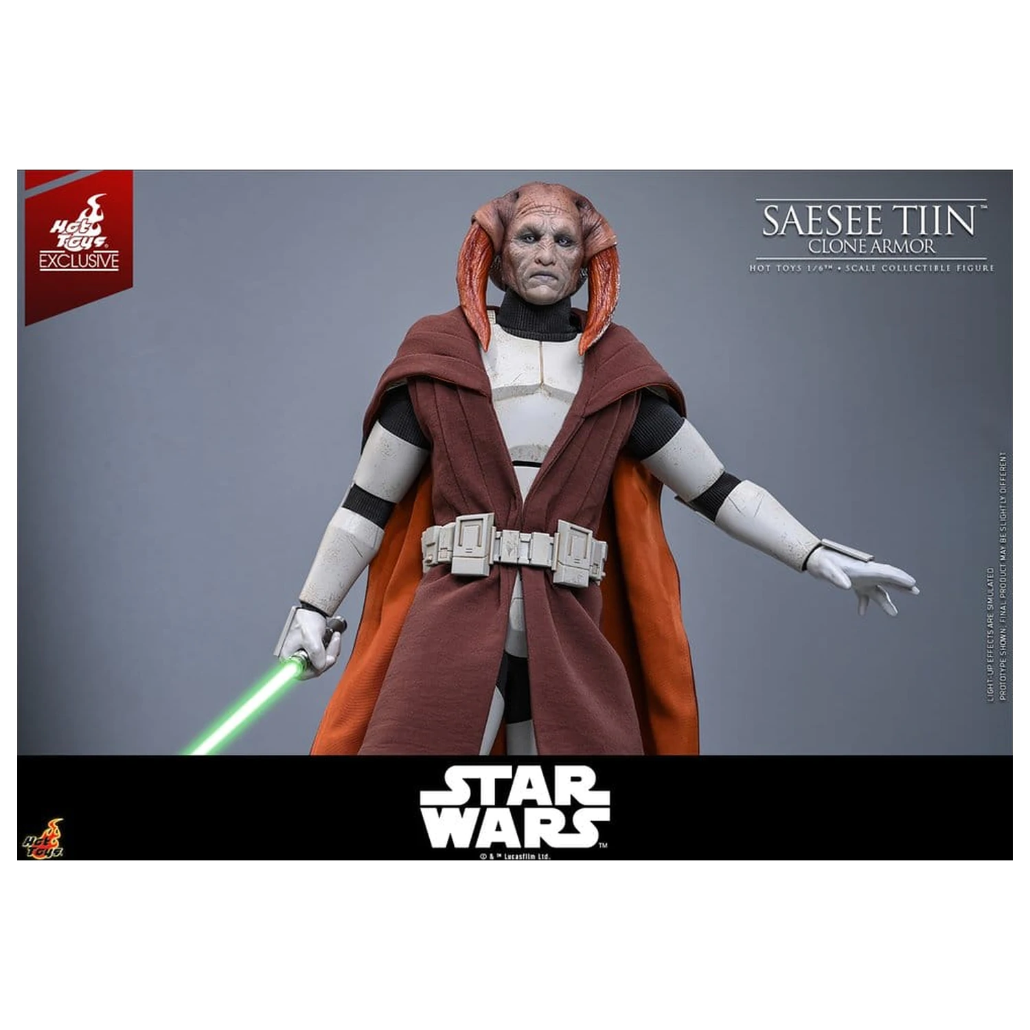 Star Wars: The Clone Wars Television arcydzieło figurka 1/6 Saesee Tiin (Clone Armor) 32 cm zdjęcie produktu
