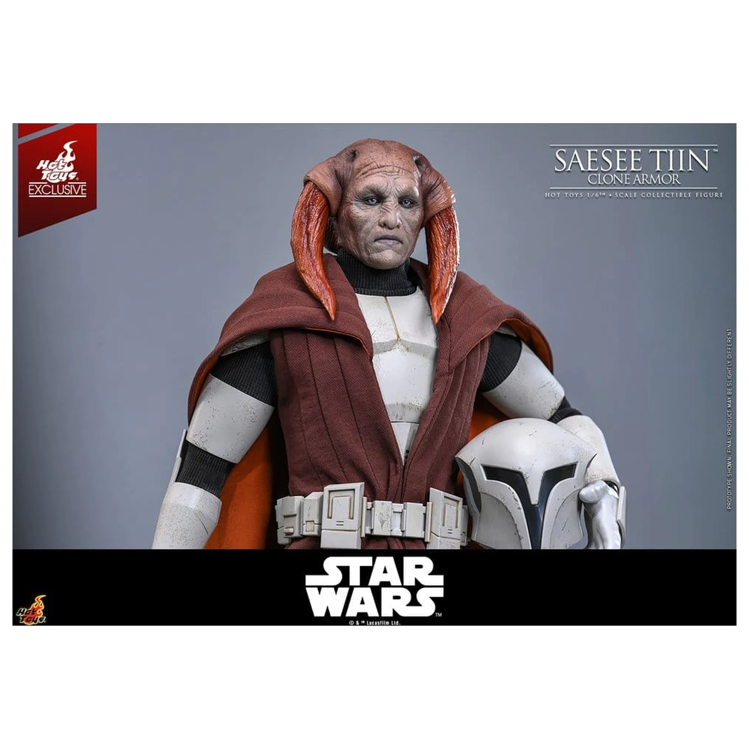 Star Wars: The Clone Wars Television arcydzieło figurka 1/6 Saesee Tiin (Clone Armor) 32 cm zdjęcie produktu