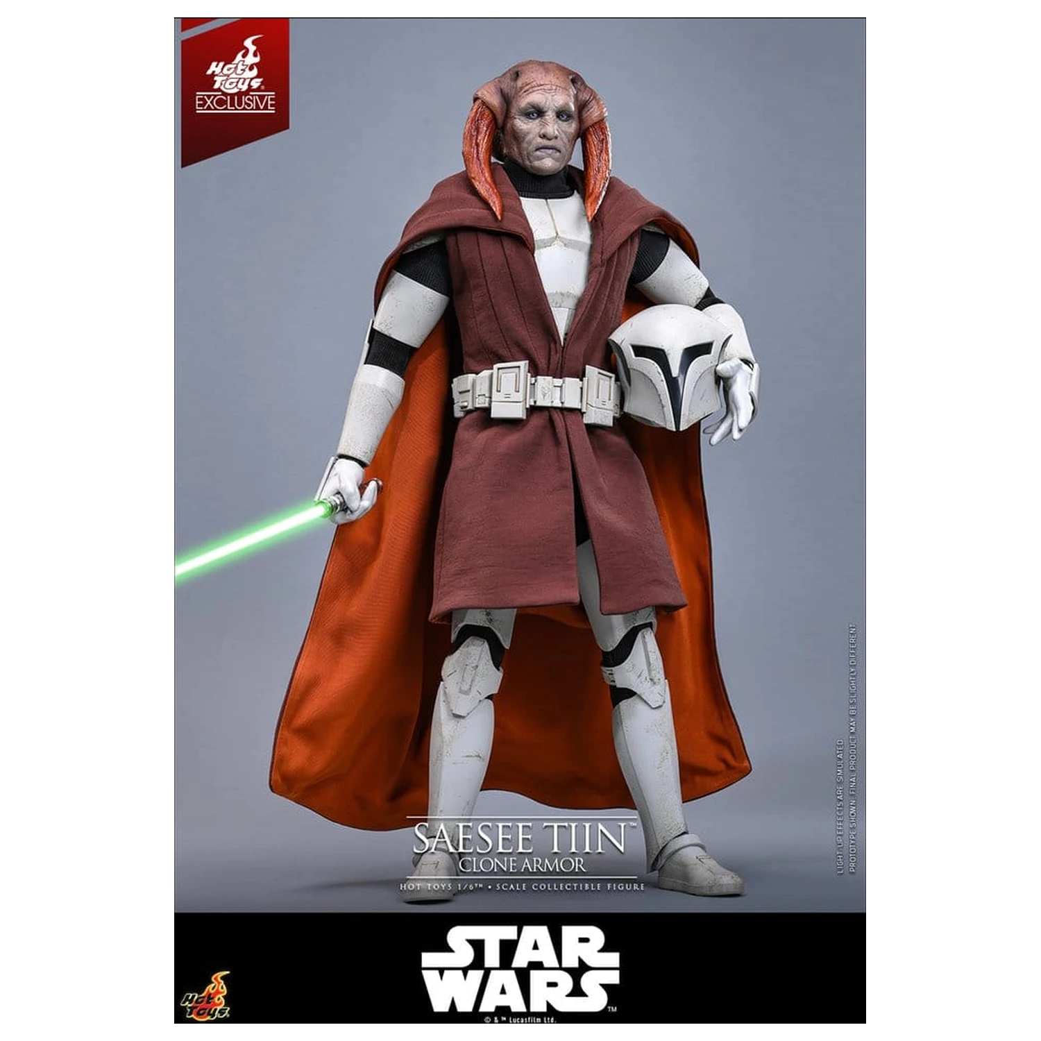 Star Wars: The Clone Wars Television arcydzieło figurka 1/6 Saesee Tiin (Clone Armor) 32 cm zdjęcie produktu