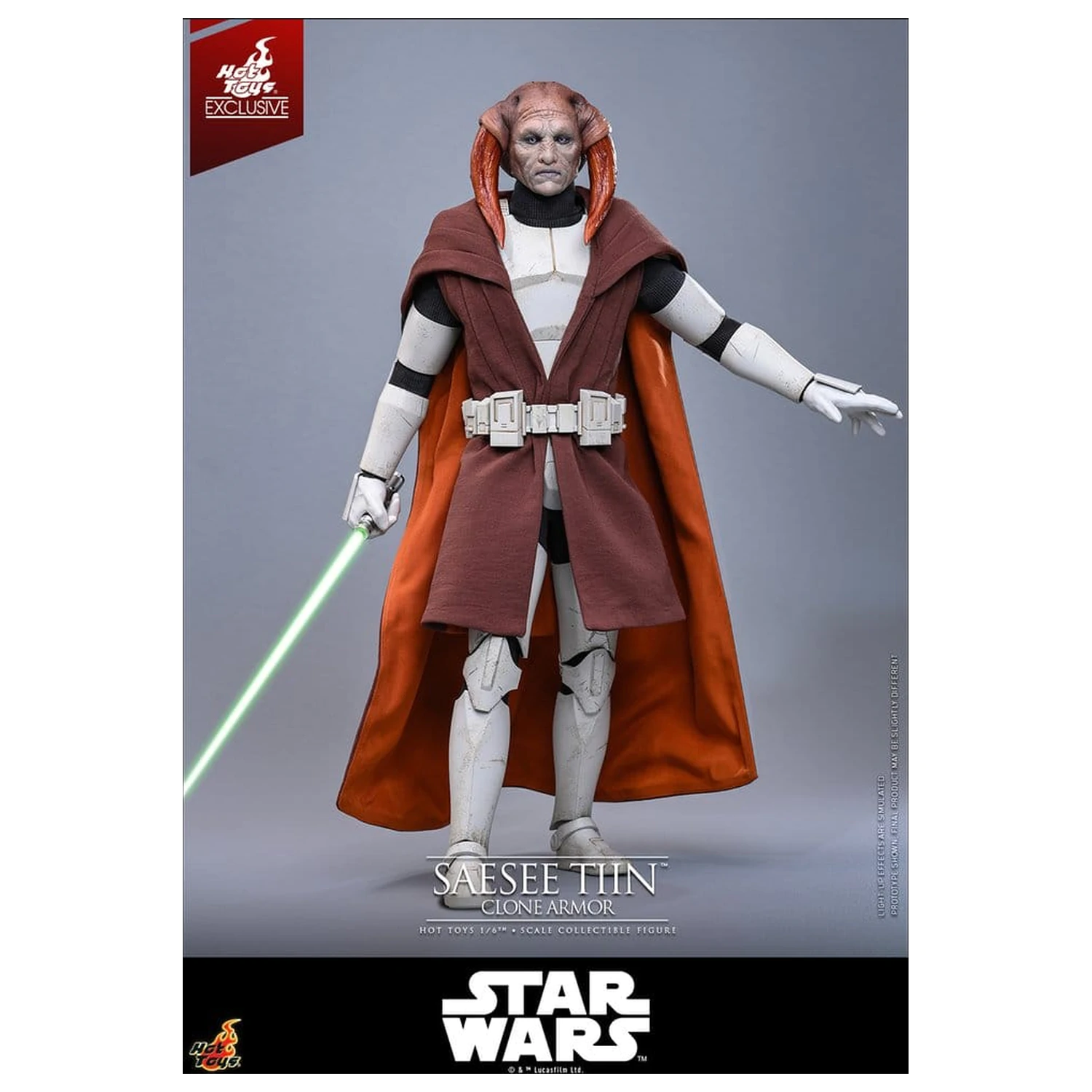 Star Wars: The Clone Wars Television arcydzieło figurka 1/6 Saesee Tiin (Clone Armor) 32 cm zdjęcie produktu
