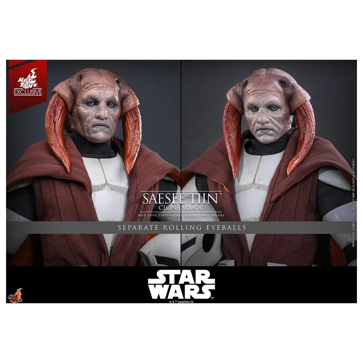 Star Wars: The Clone Wars Television arcydzieło figurka 1/6 Saesee Tiin (Clone Armor) 32 cm zdjęcie produktu
