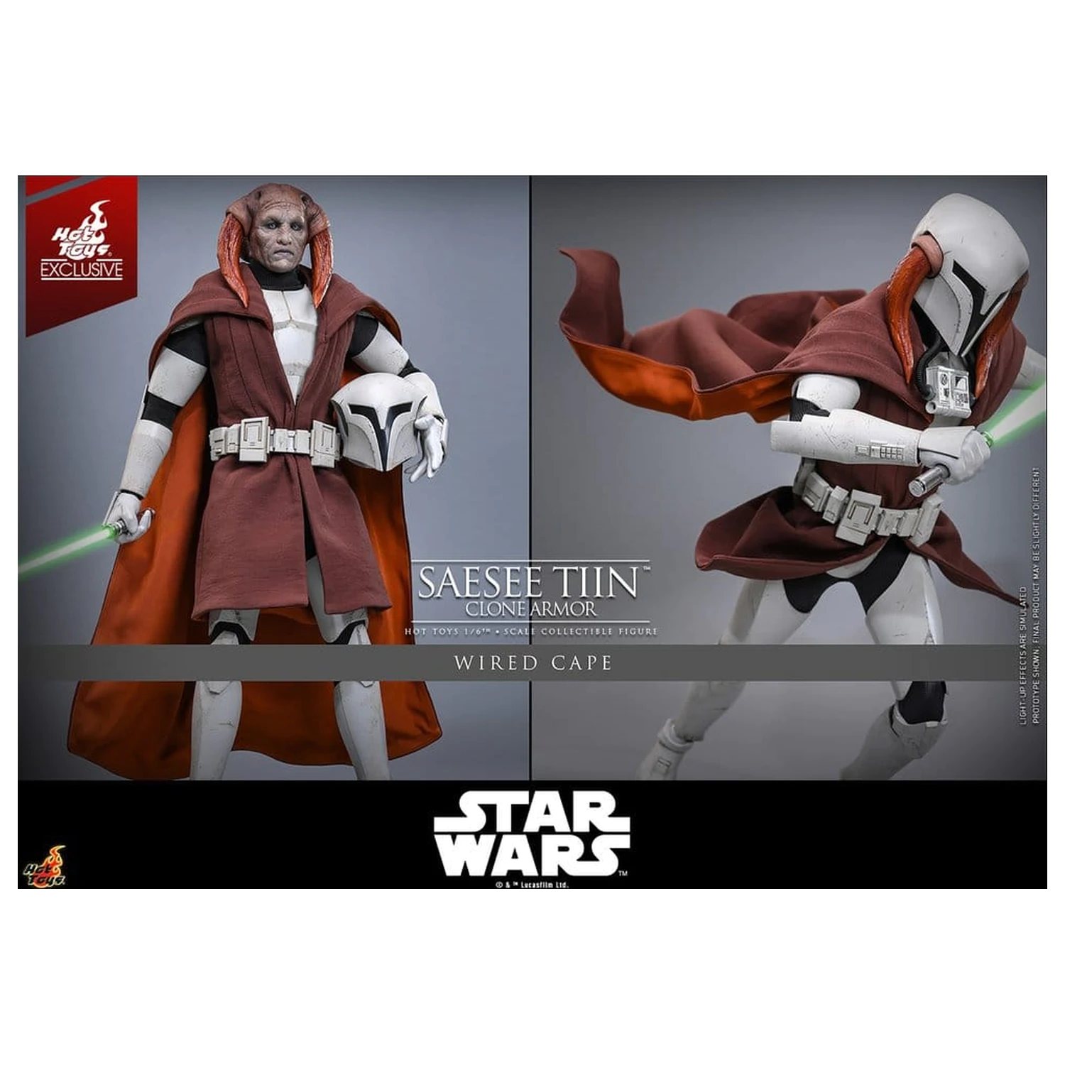 Star Wars: The Clone Wars Television arcydzieło figurka 1/6 Saesee Tiin (Clone Armor) 32 cm zdjęcie produktu