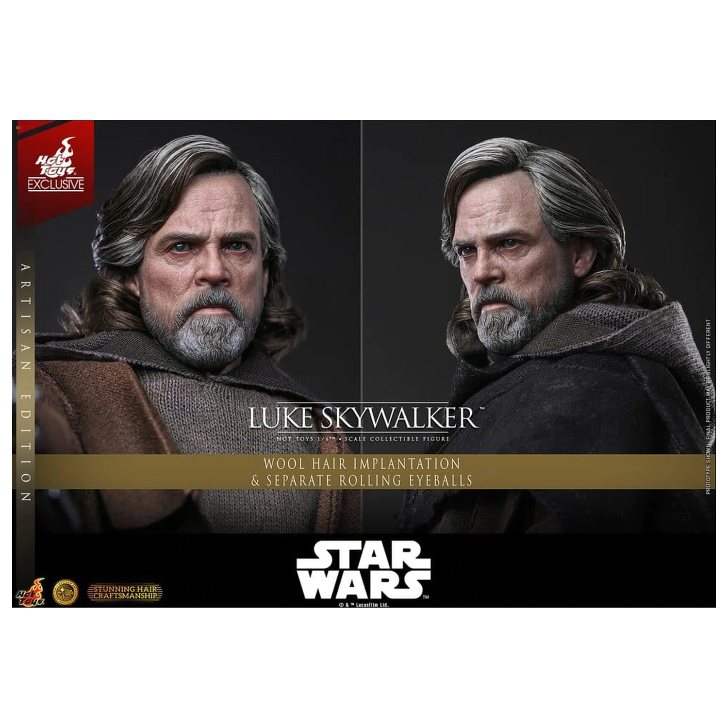 Star Wars: The Last Jedi Movie Masterpiece Figurka akcji 1/6 Luke Skywalker (Artisan Edition) 29 cm zdjęcie produktu