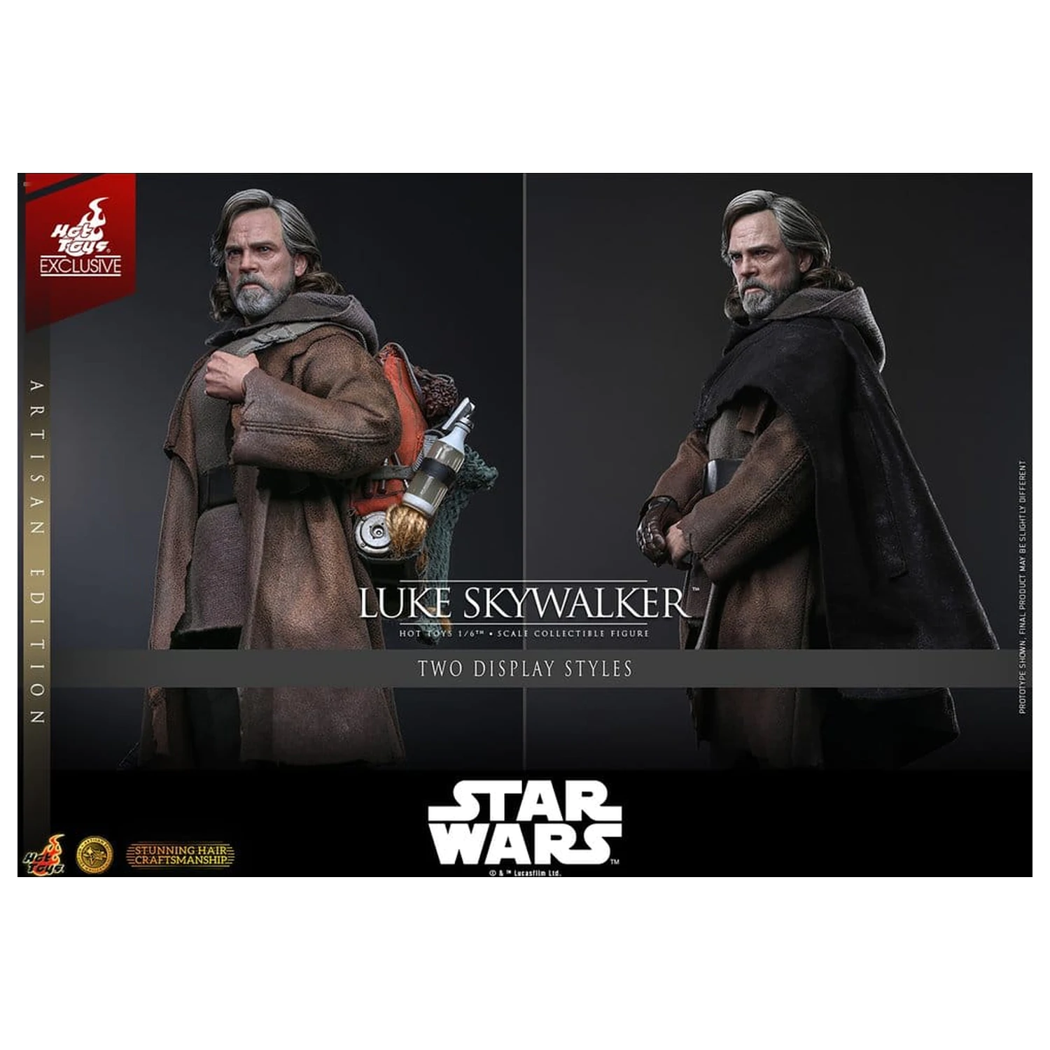 Star Wars: The Last Jedi Movie Masterpiece Figurka akcji 1/6 Luke Skywalker (Artisan Edition) 29 cm zdjęcie produktu