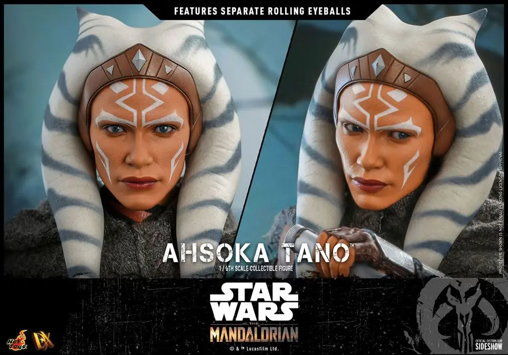 Star Wars The Mandalorian Figurka Akcji 1/6 Ahsoka Tano 29 cm zdjęcie produktu