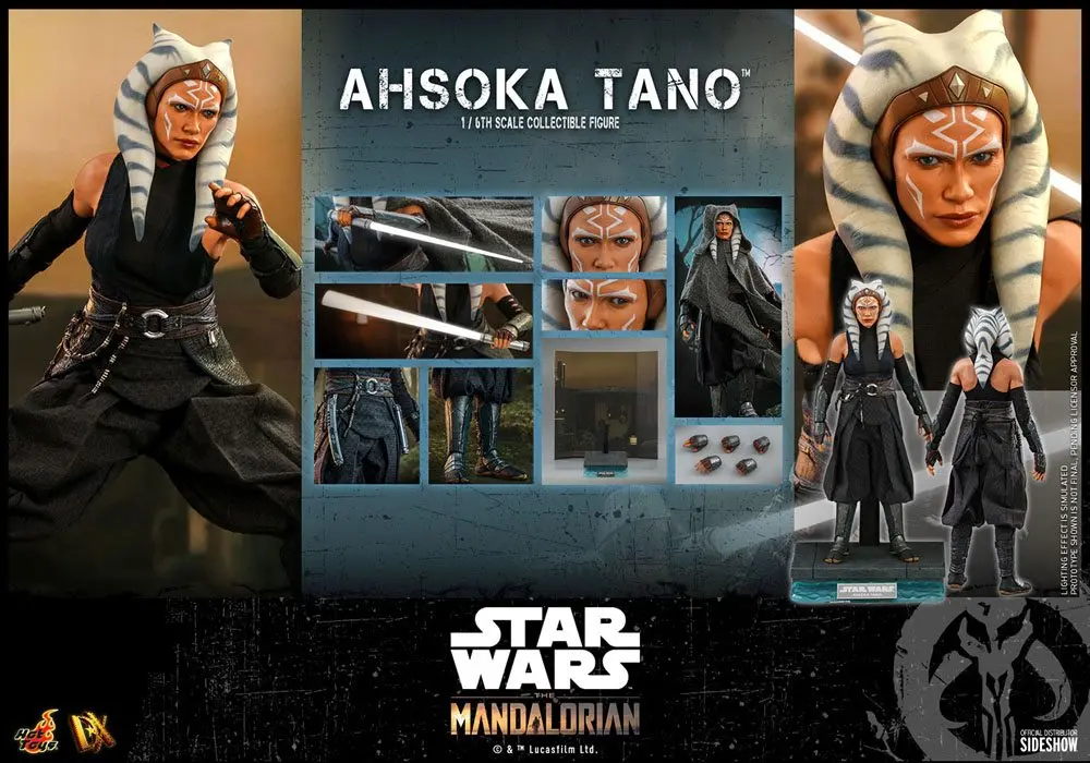 Star Wars The Mandalorian Figurka Akcji 1/6 Ahsoka Tano 29 cm zdjęcie produktu