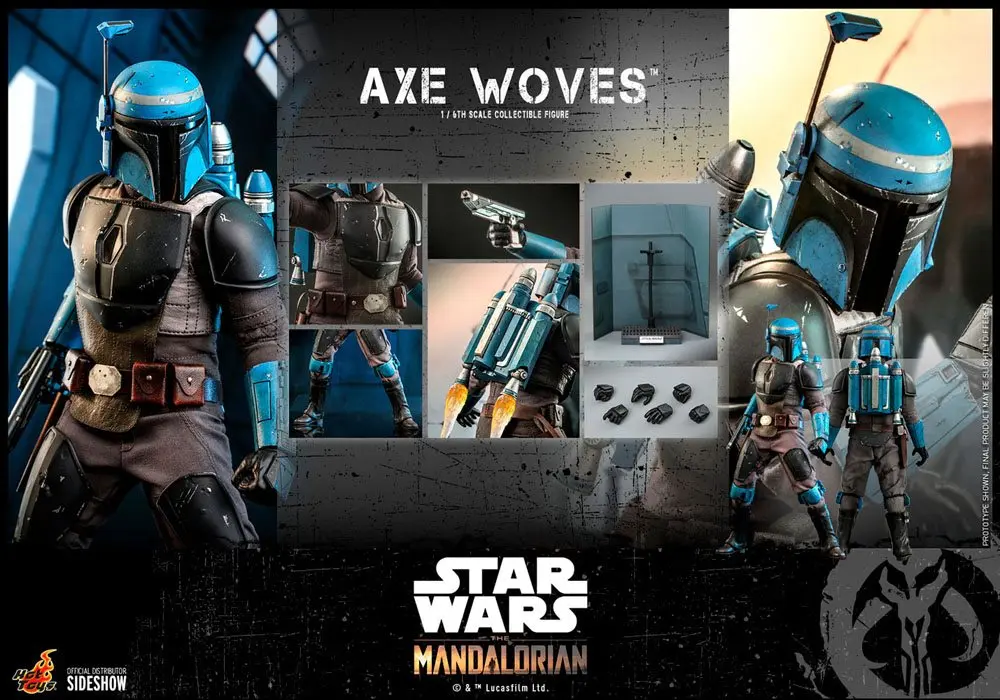 Star Wars The Mandalorian Figurka Akcji 1/6 Axe Woves 30 cm zdjęcie produktu