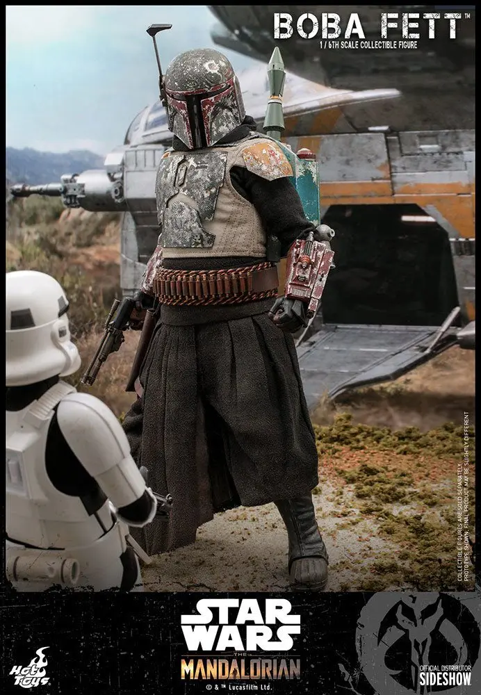 Star Wars The Mandalorian Figurka Akcji 1/6 Boba Fett 30 cm zdjęcie produktu