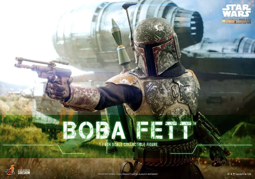 Star Wars The Mandalorian Figurka Akcji 1/6 Boba Fett 30 cm zdjęcie produktu